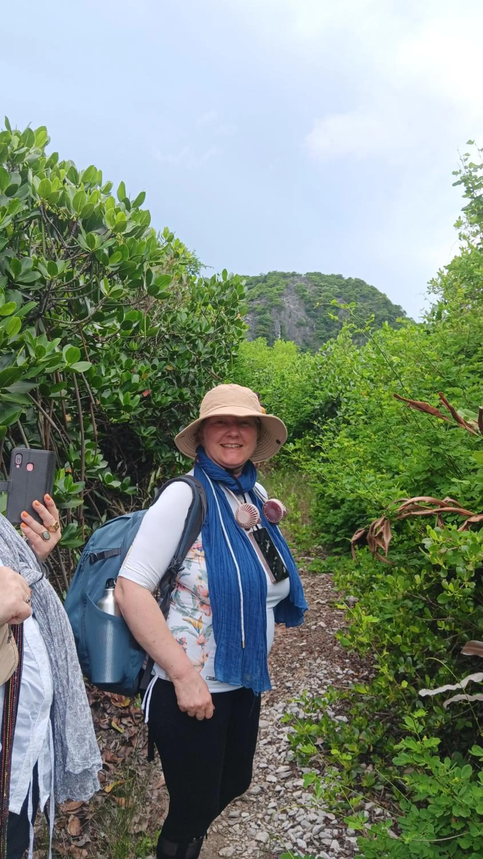People in Tran Chau Garden Home