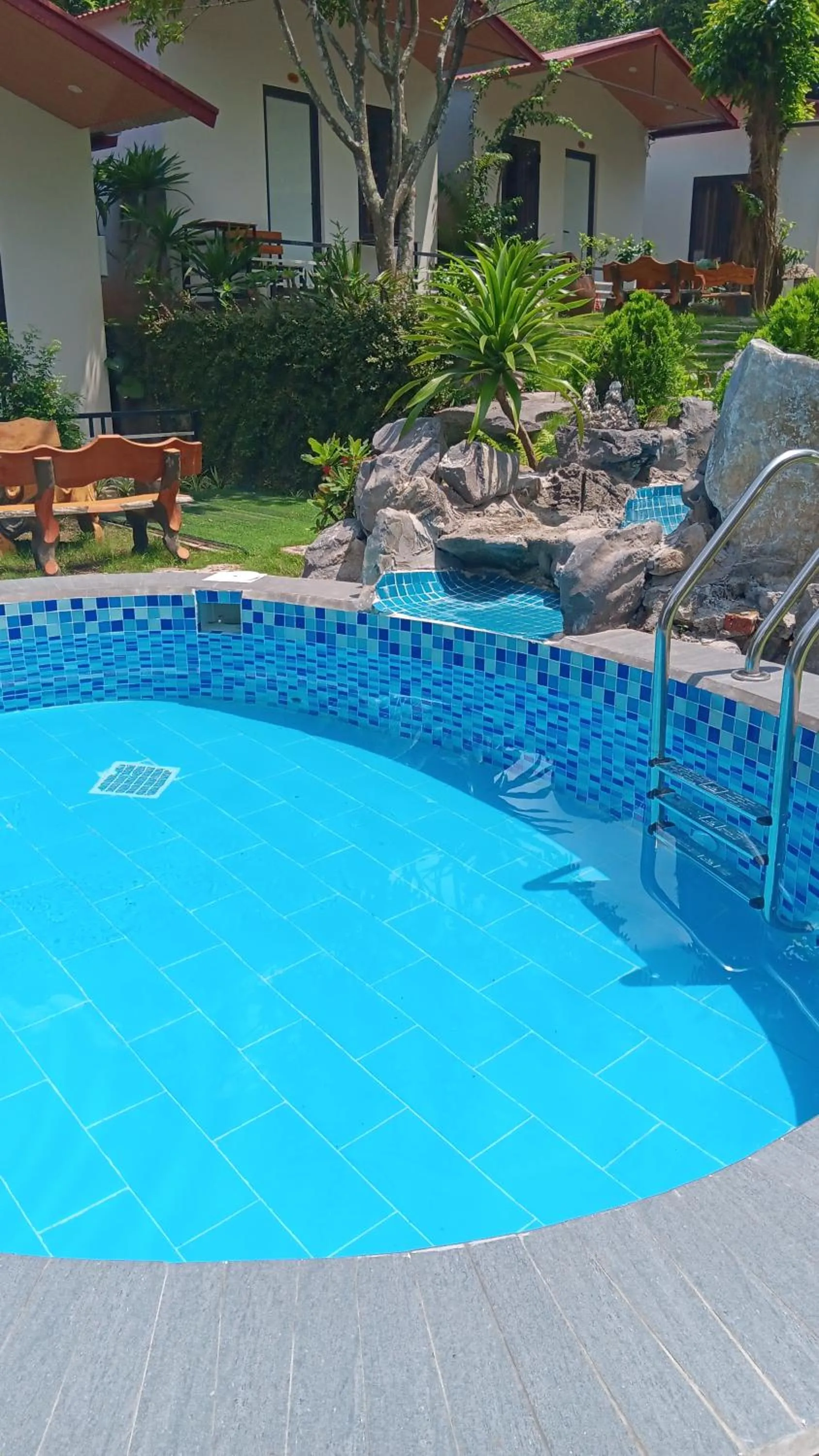 Swimming pool in Tran Chau Garden Home