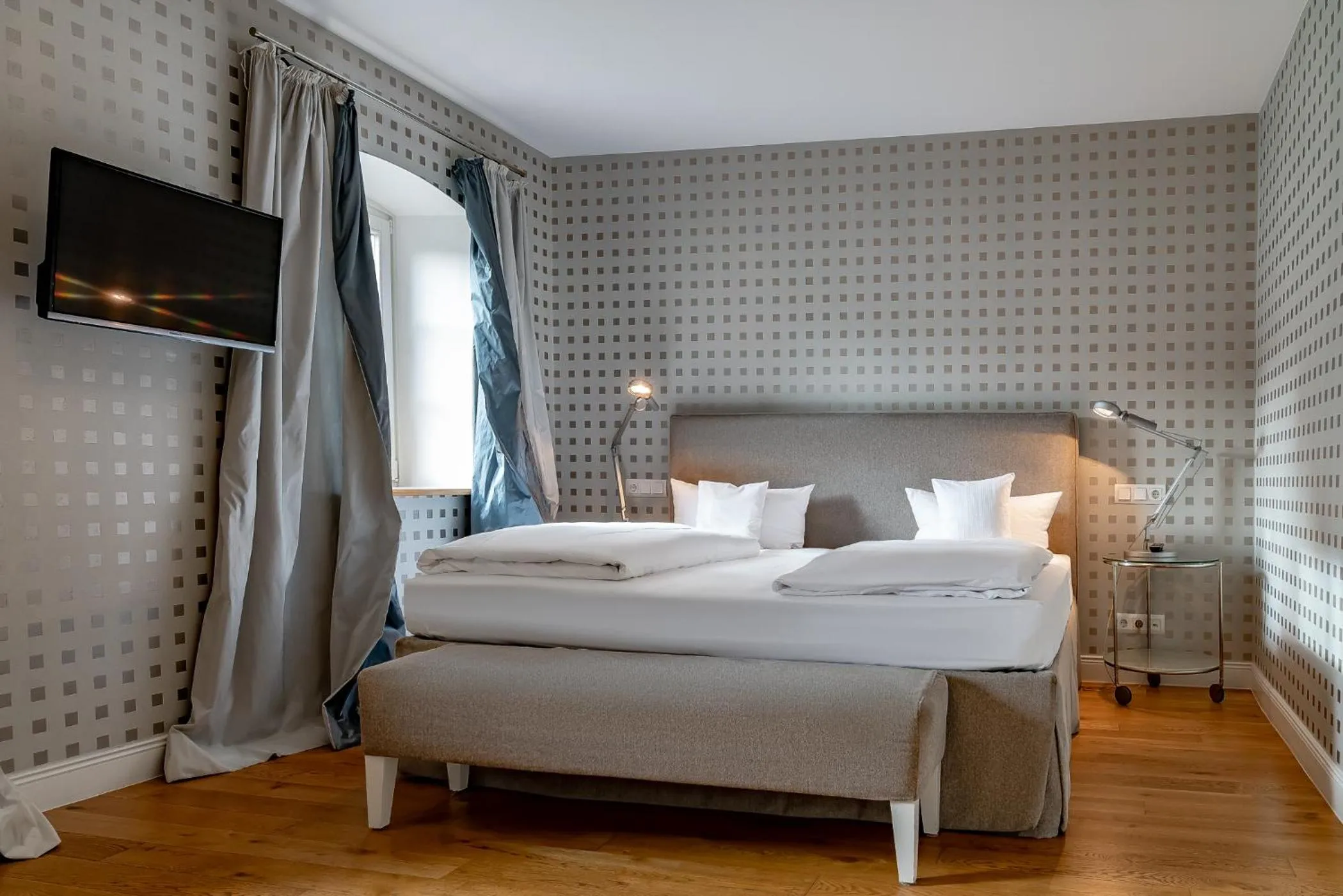 Photo of the whole room, Bed in Romantik Jugendstilhotel Bellevue