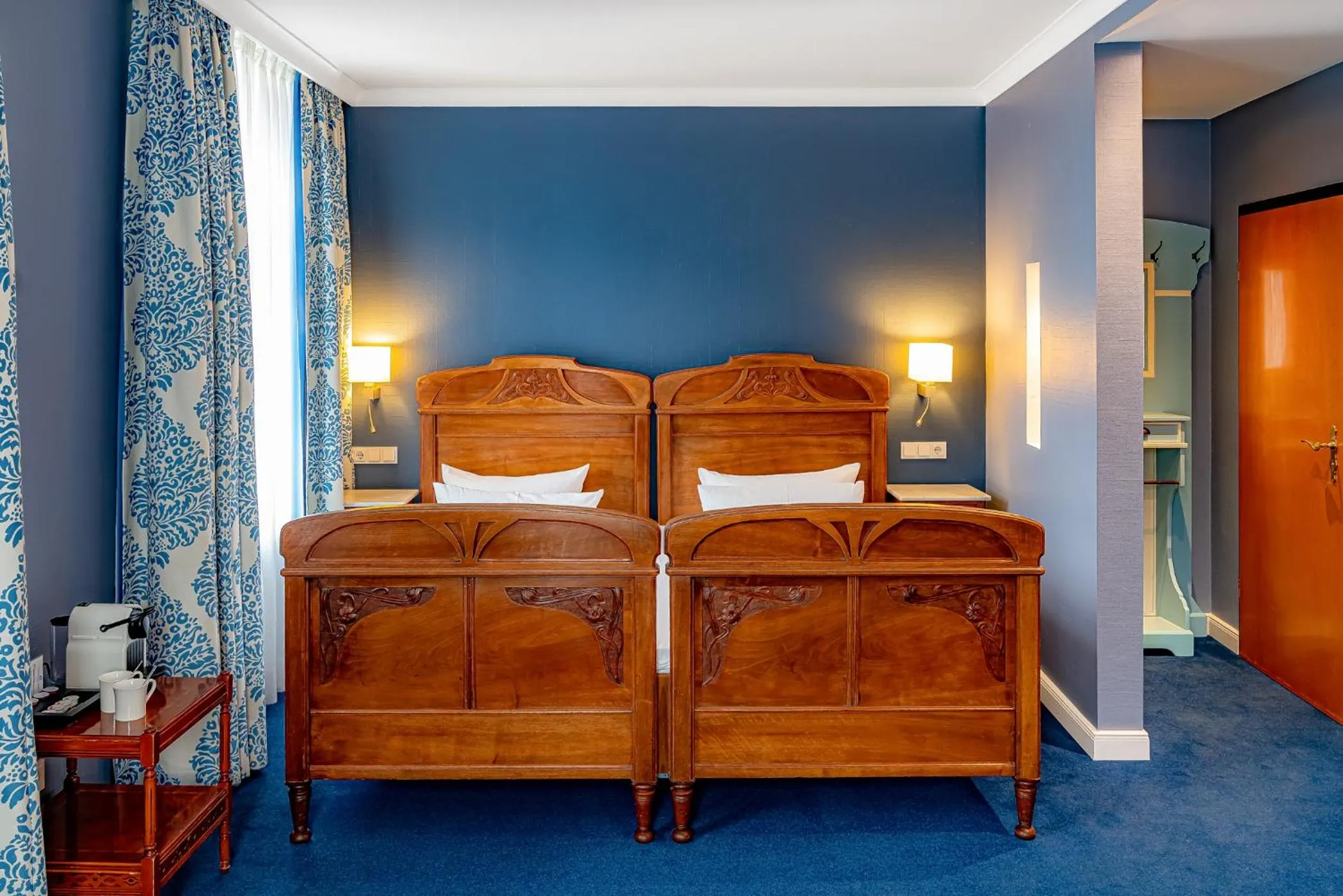 Photo of the whole room, Bed in Romantik Jugendstilhotel Bellevue