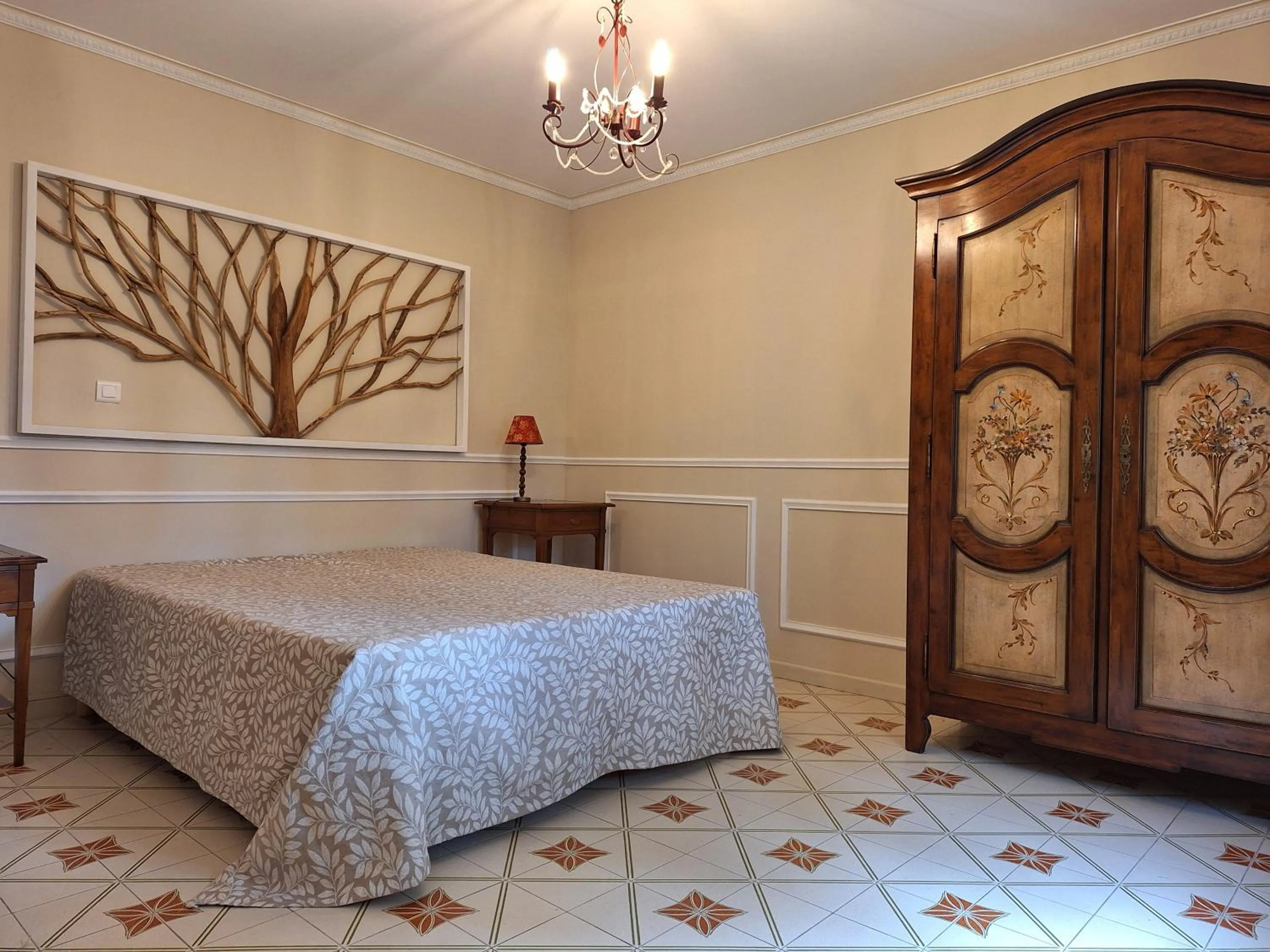 Bedroom, Bed in Suite Anduze