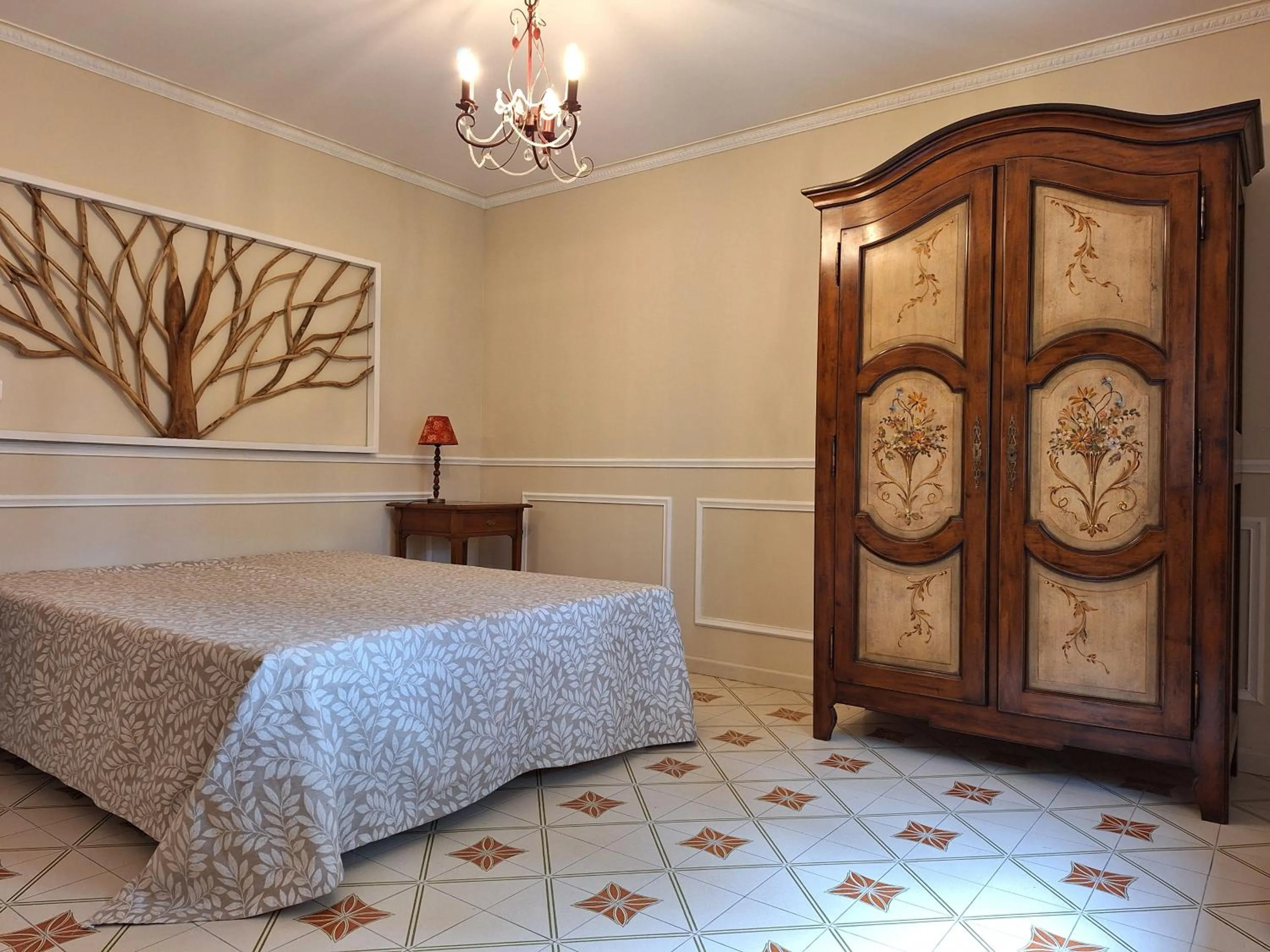 Bedroom, Bed in Suite Anduze