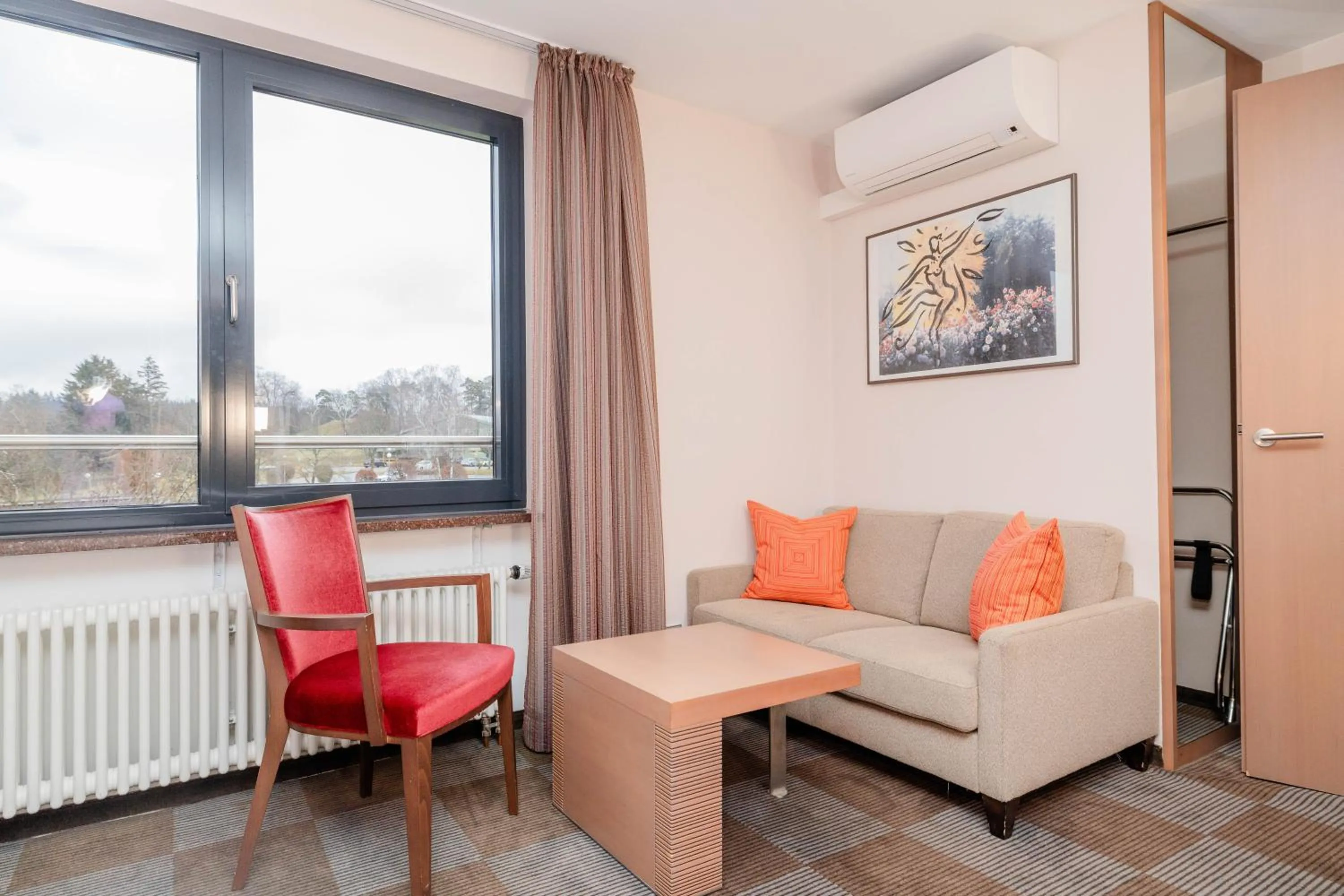 Seating area in Parkhotel St.Leonhard