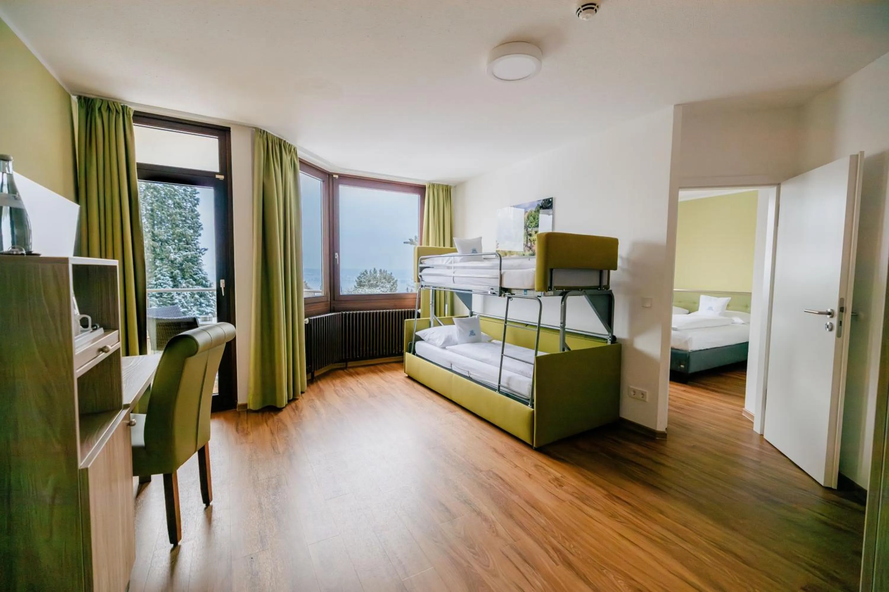 Photo of the whole room, Bed in Parkhotel St.Leonhard