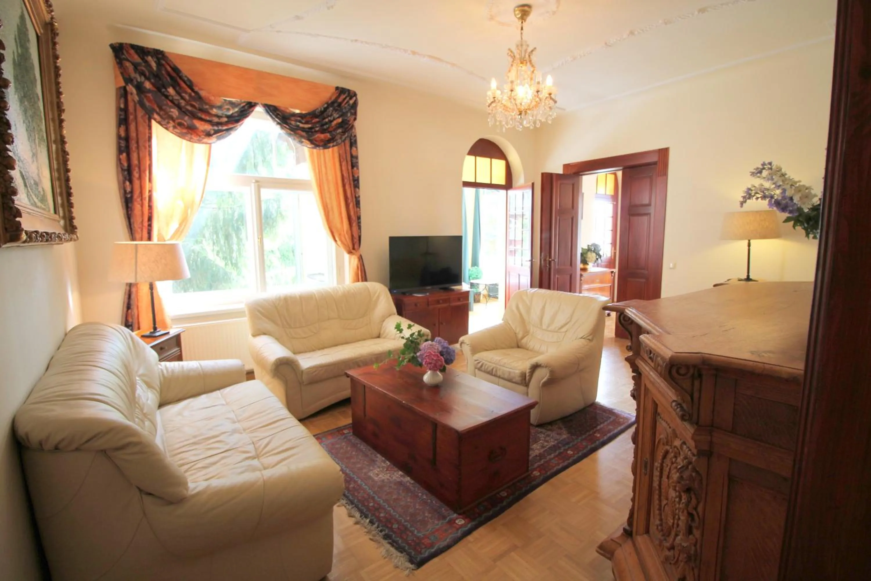 Living room in Hotel-Appartement-Villa Ulenburg