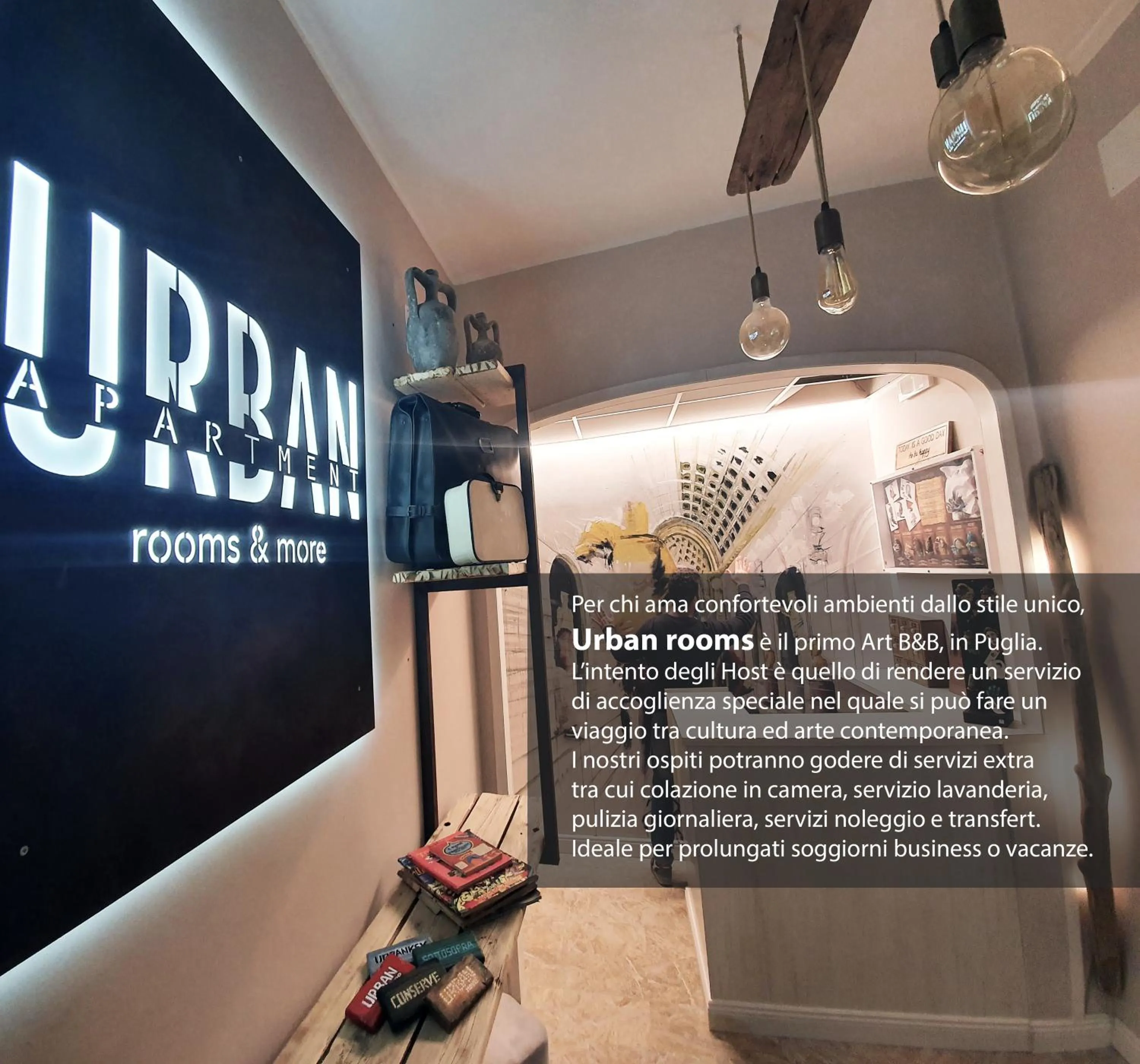 Living room in Urban Rooms