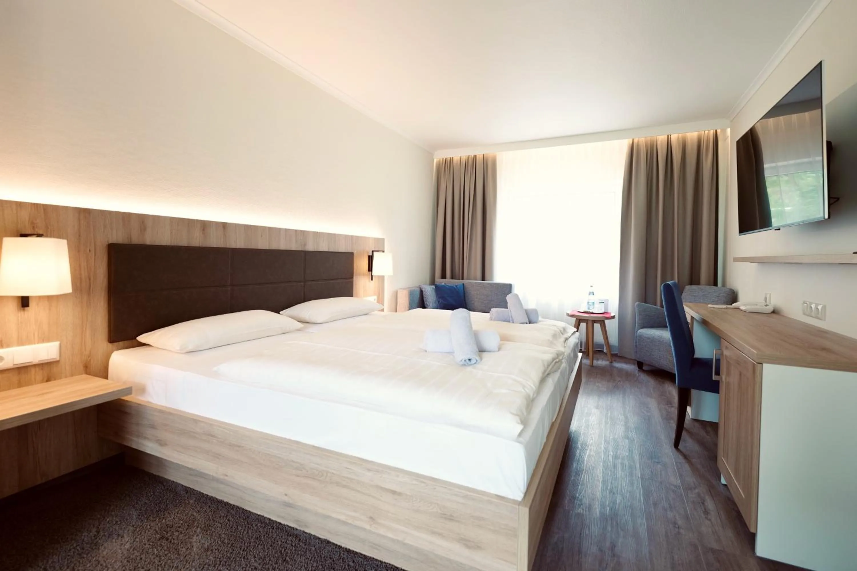 Photo of the whole room, Bed in Hotel Residenz WALDOASE