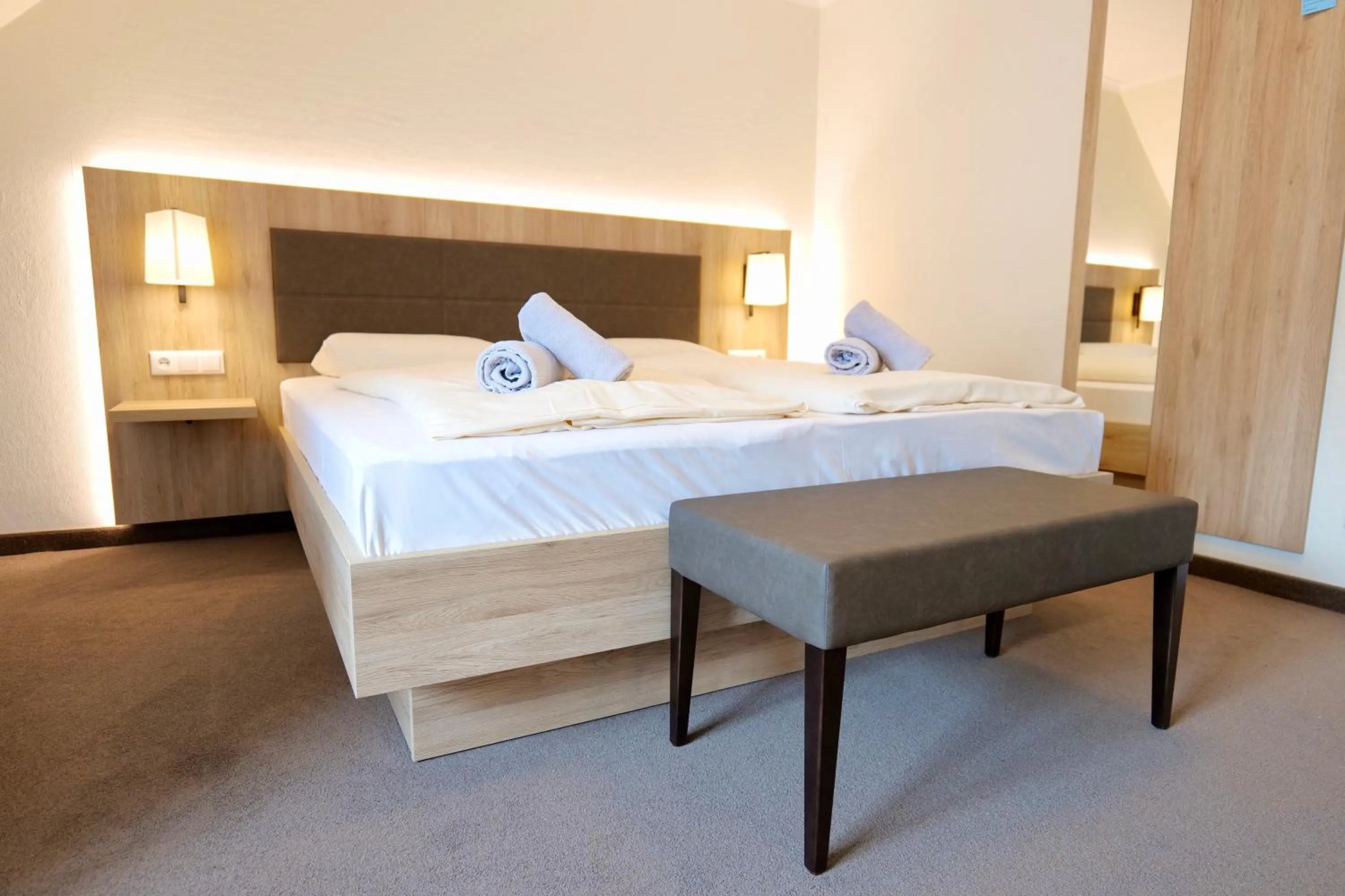 Photo of the whole room, Bed in Hotel Residenz WALDOASE