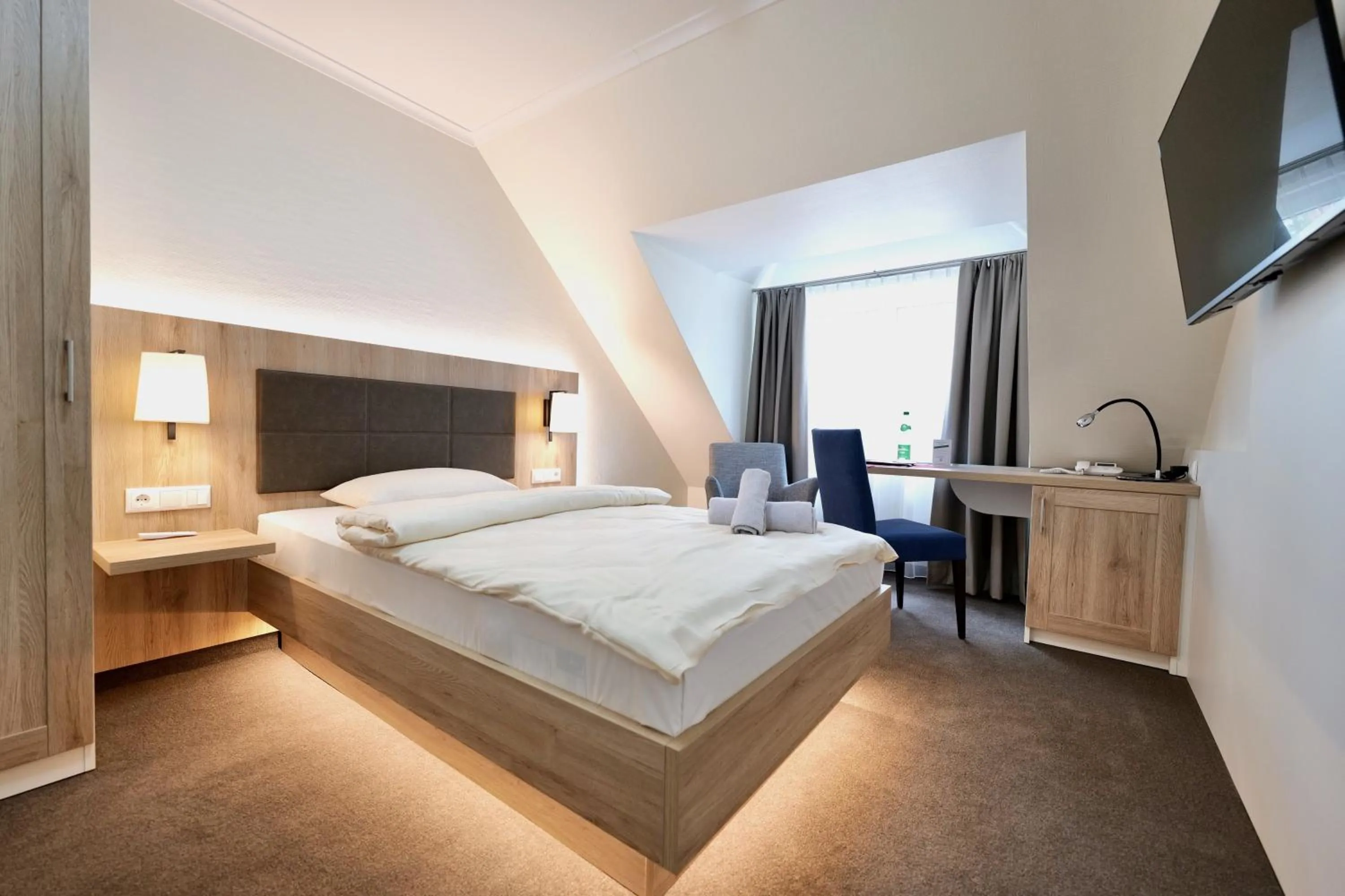 Photo of the whole room, Bed in Hotel Residenz WALDOASE