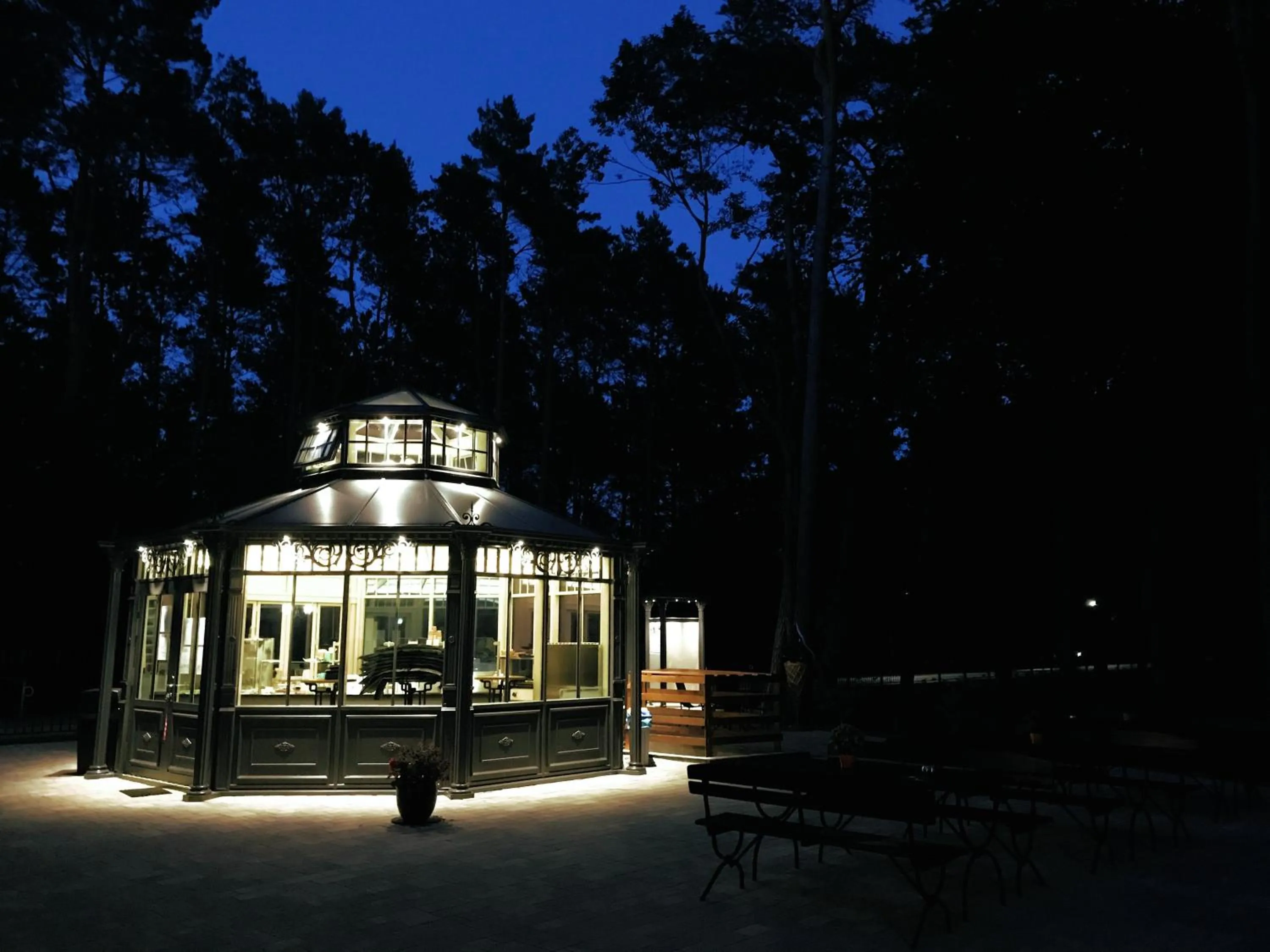 Restaurant/places to eat in Hotel Residenz WALDOASE