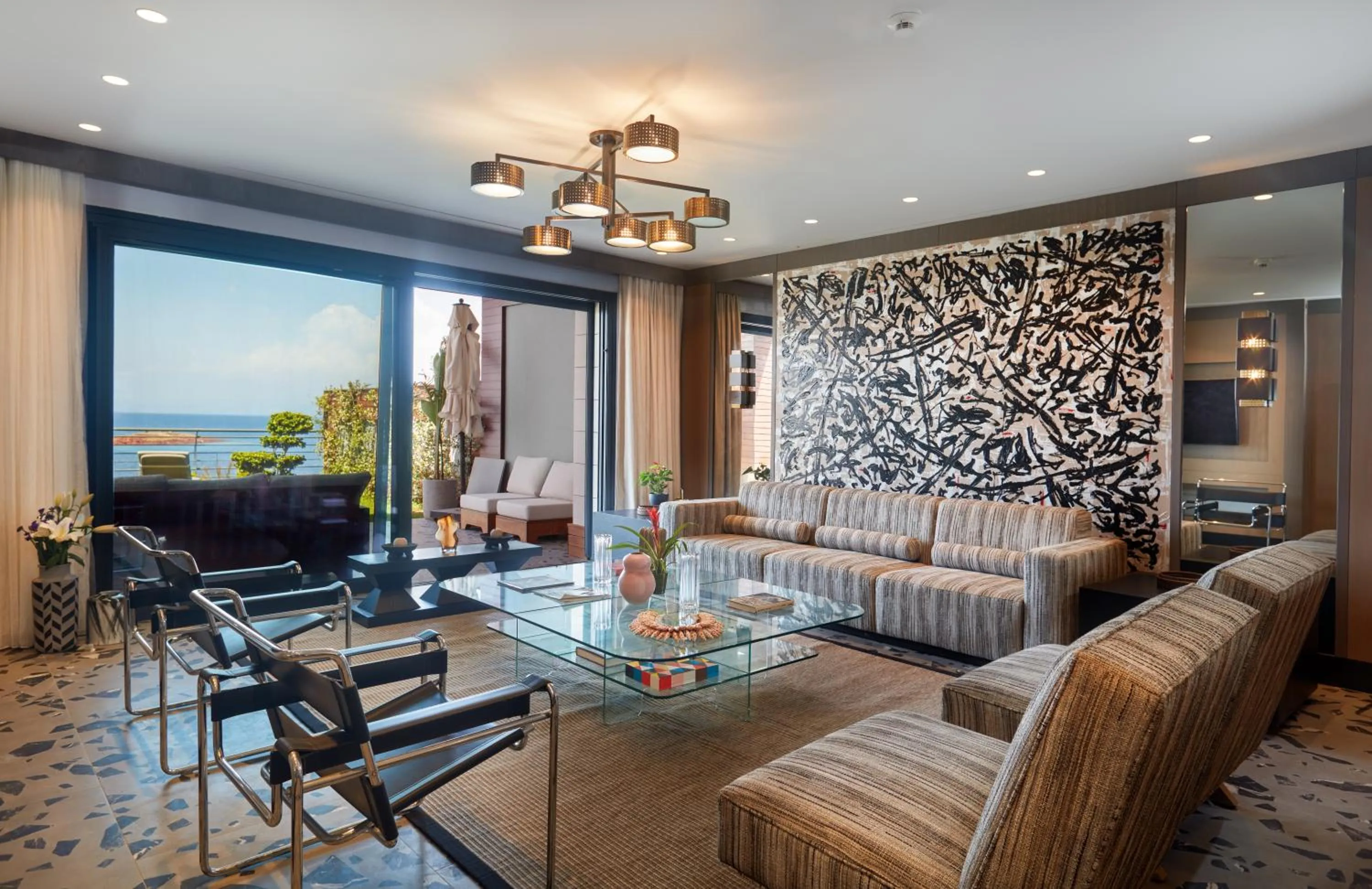 Communal lounge/ TV room in Root Redrock Yalıkavak