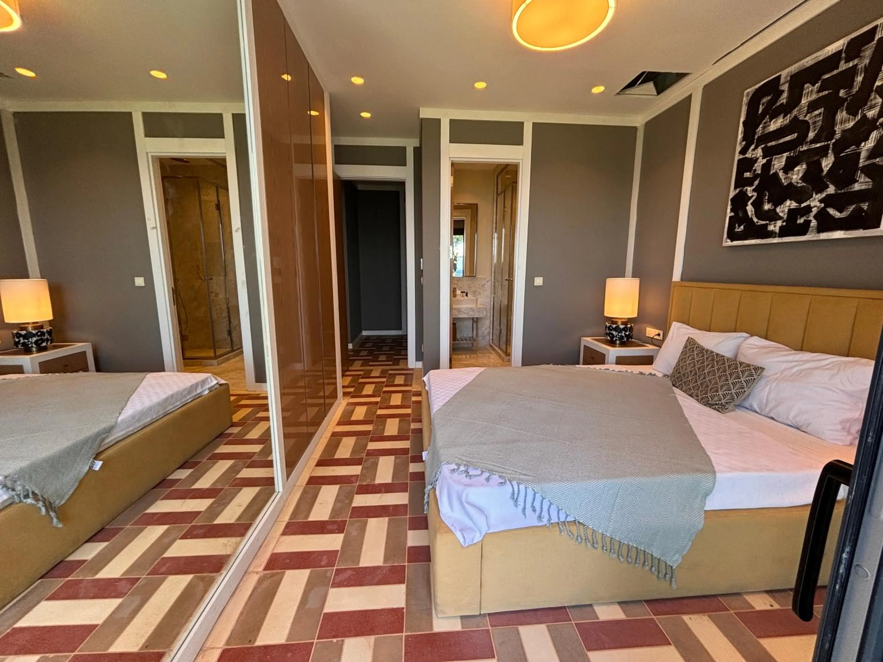 Bed in Root Redrock Yalıkavak