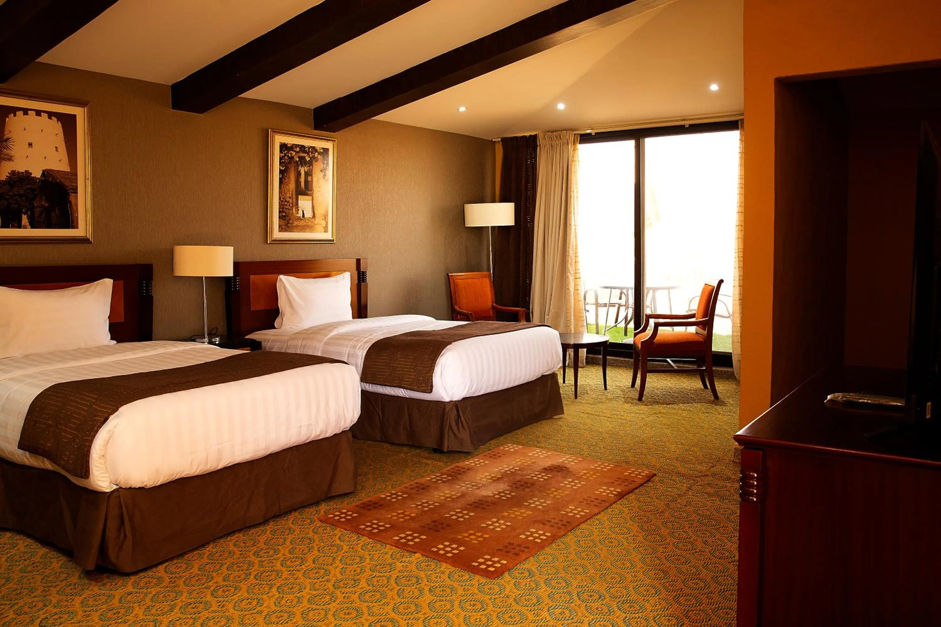 Bed in Desert Inn Resort and Camp