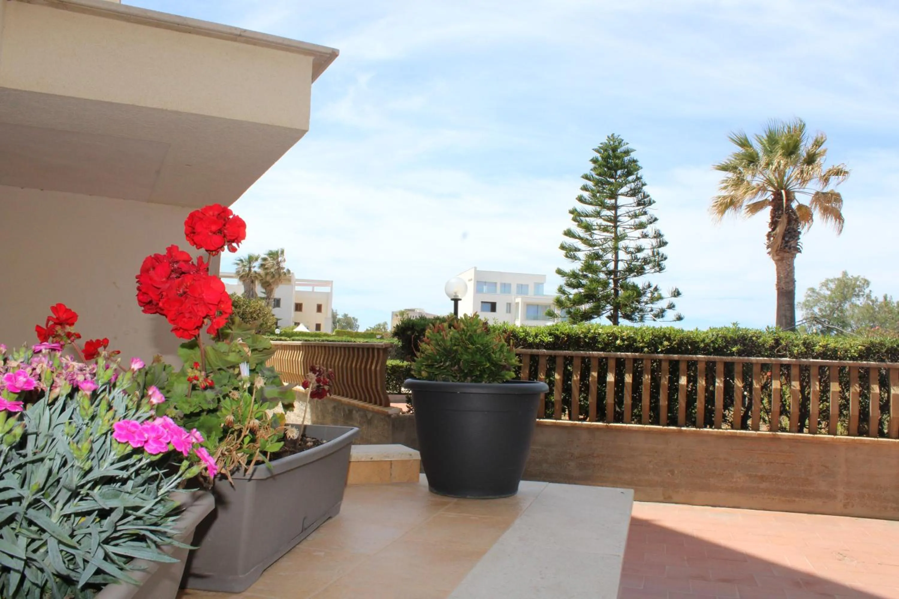 Patio in Zibibbo Beach Apartments - Trapani