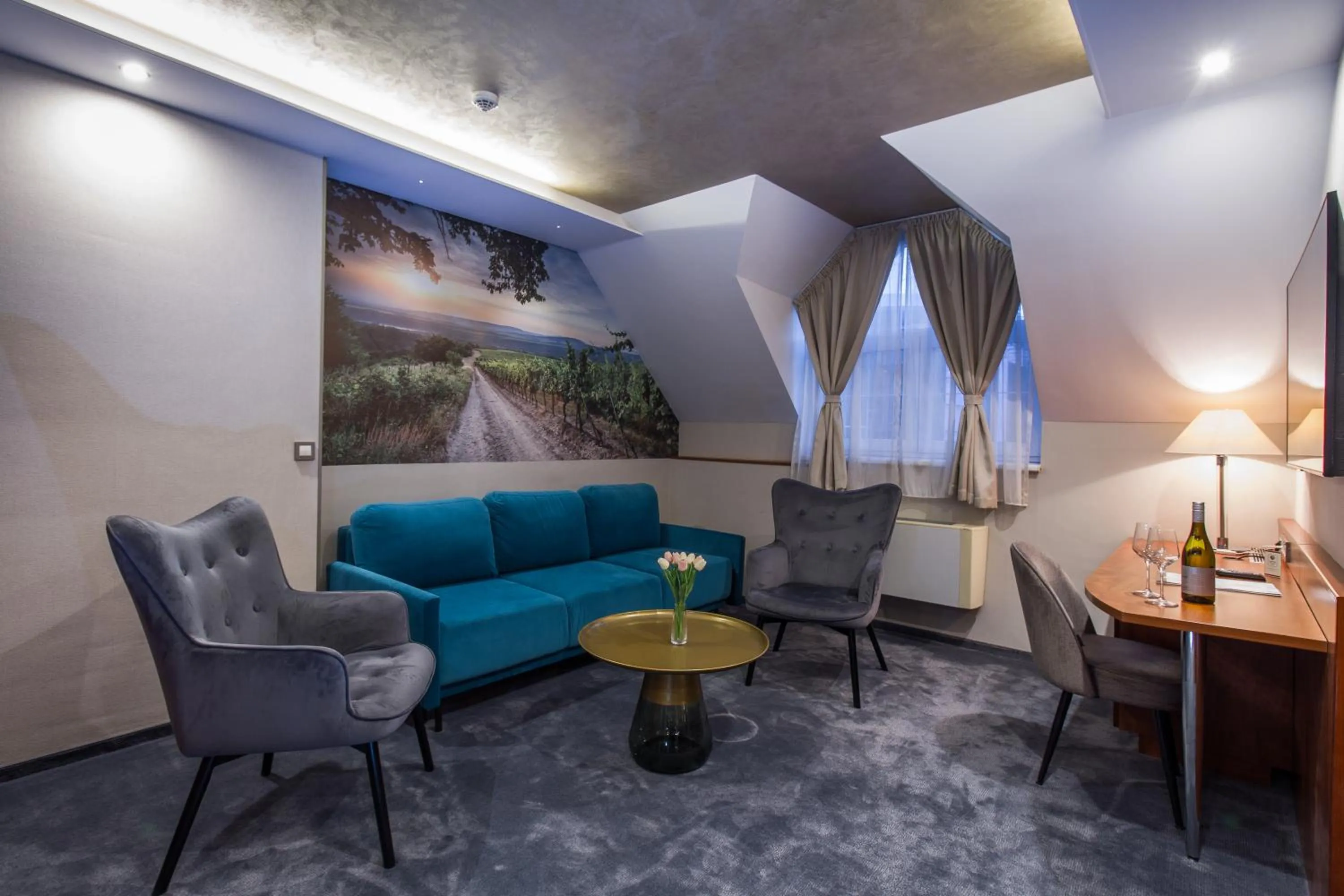 Living room in Hotel Gottwald