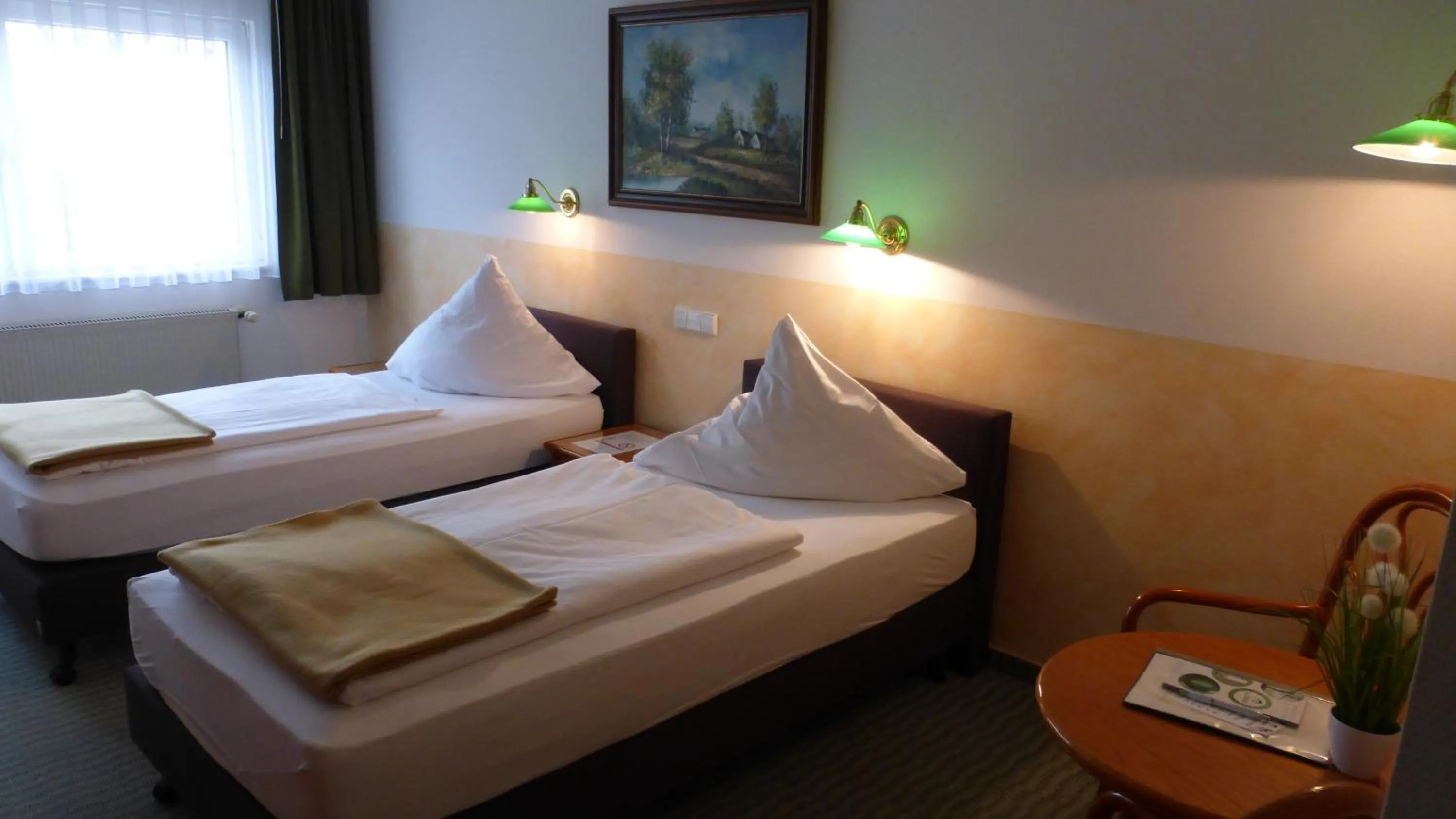 Photo of the whole room, Bed in Land-gut-Hotel Schenkenberger Hof