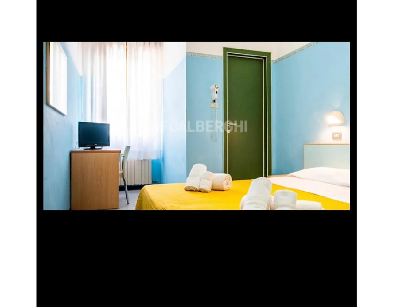 Bed in Hotel Silvana Beach