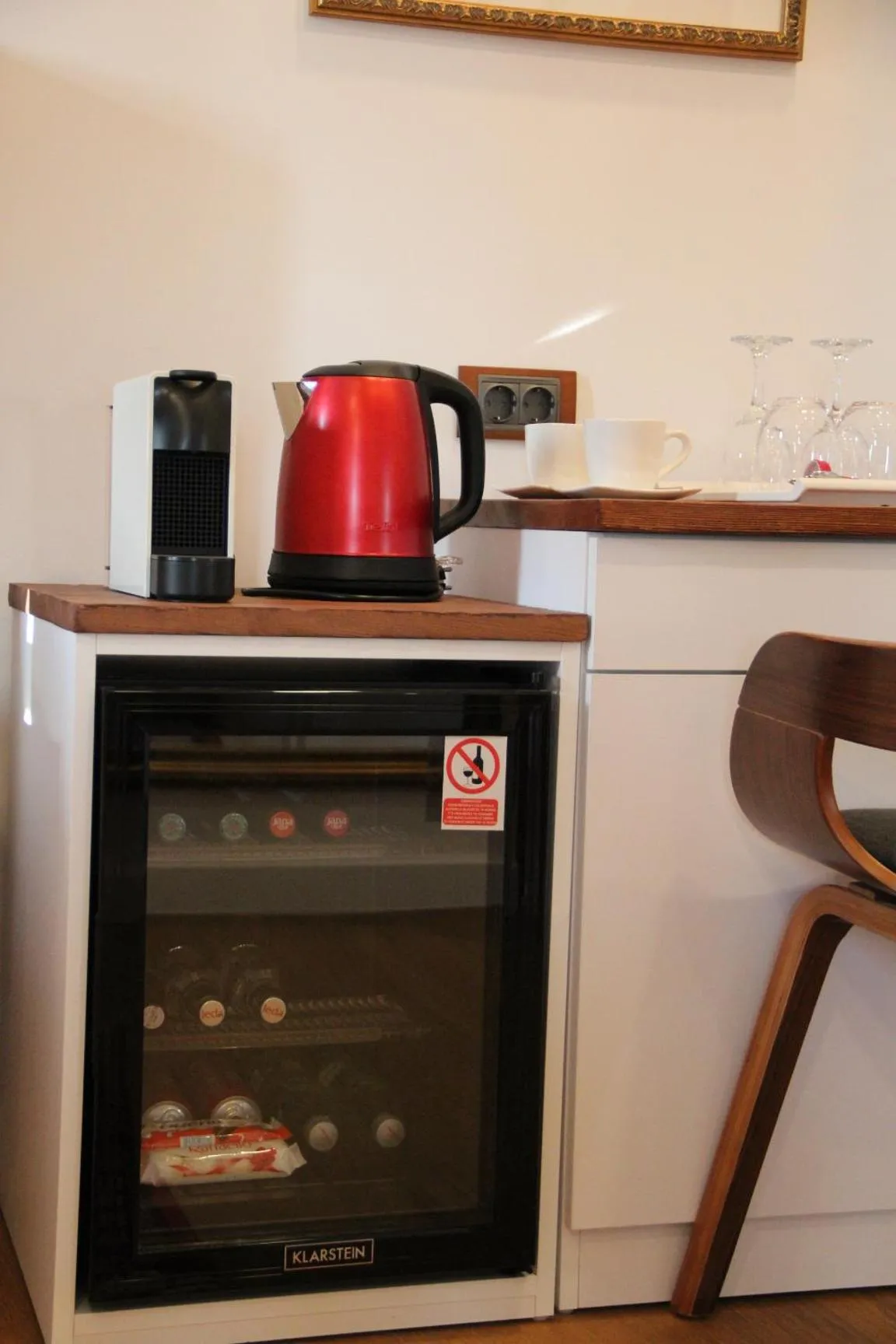 Food and drinks in Oblivion Luxury Rooms