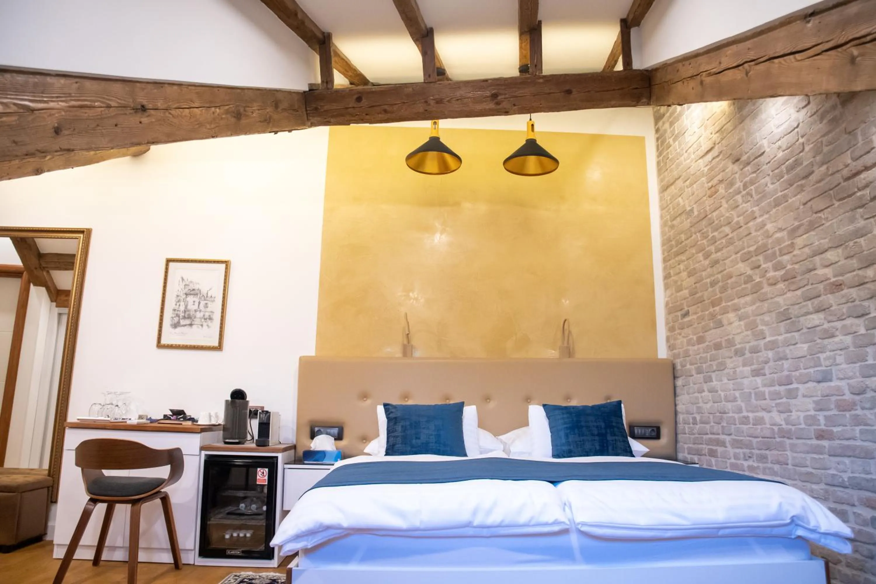 Bed in Oblivion Luxury Rooms