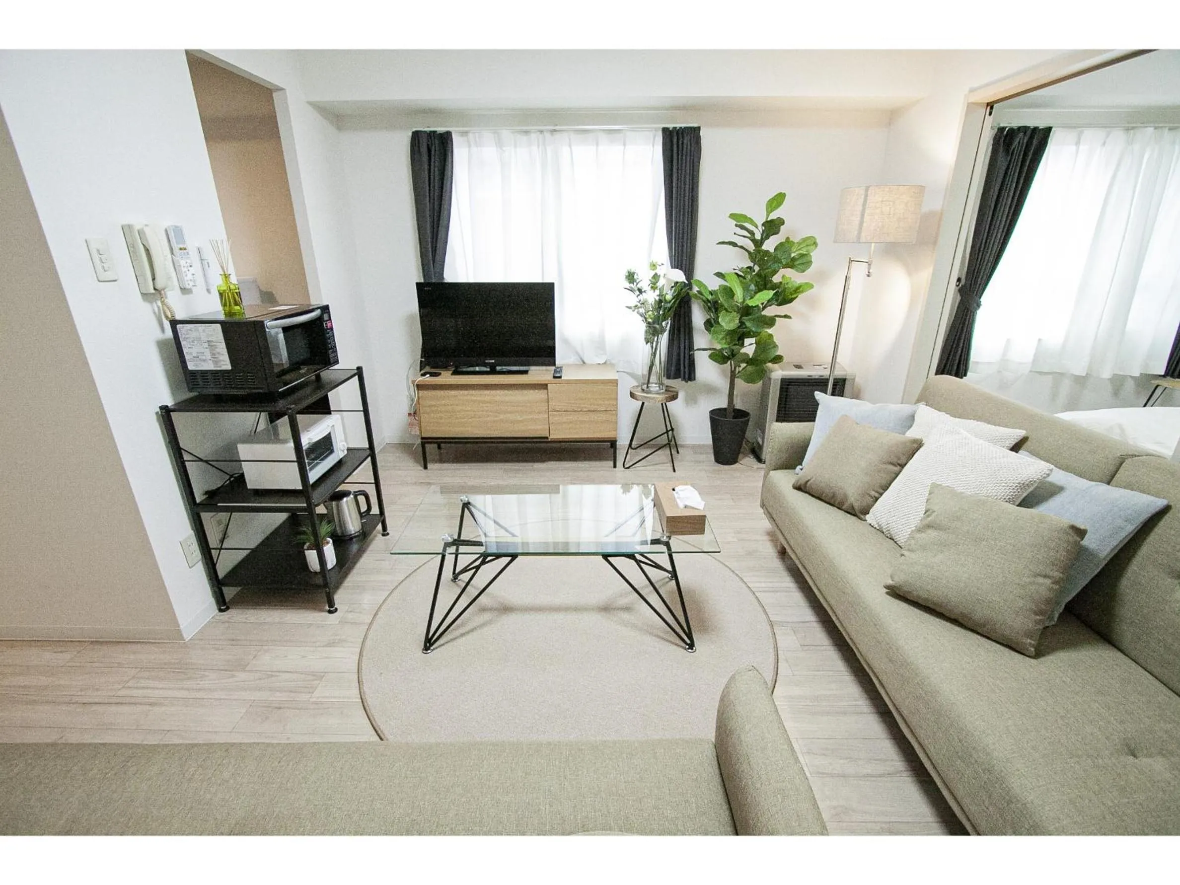 Living room in SAPPORO HILLS