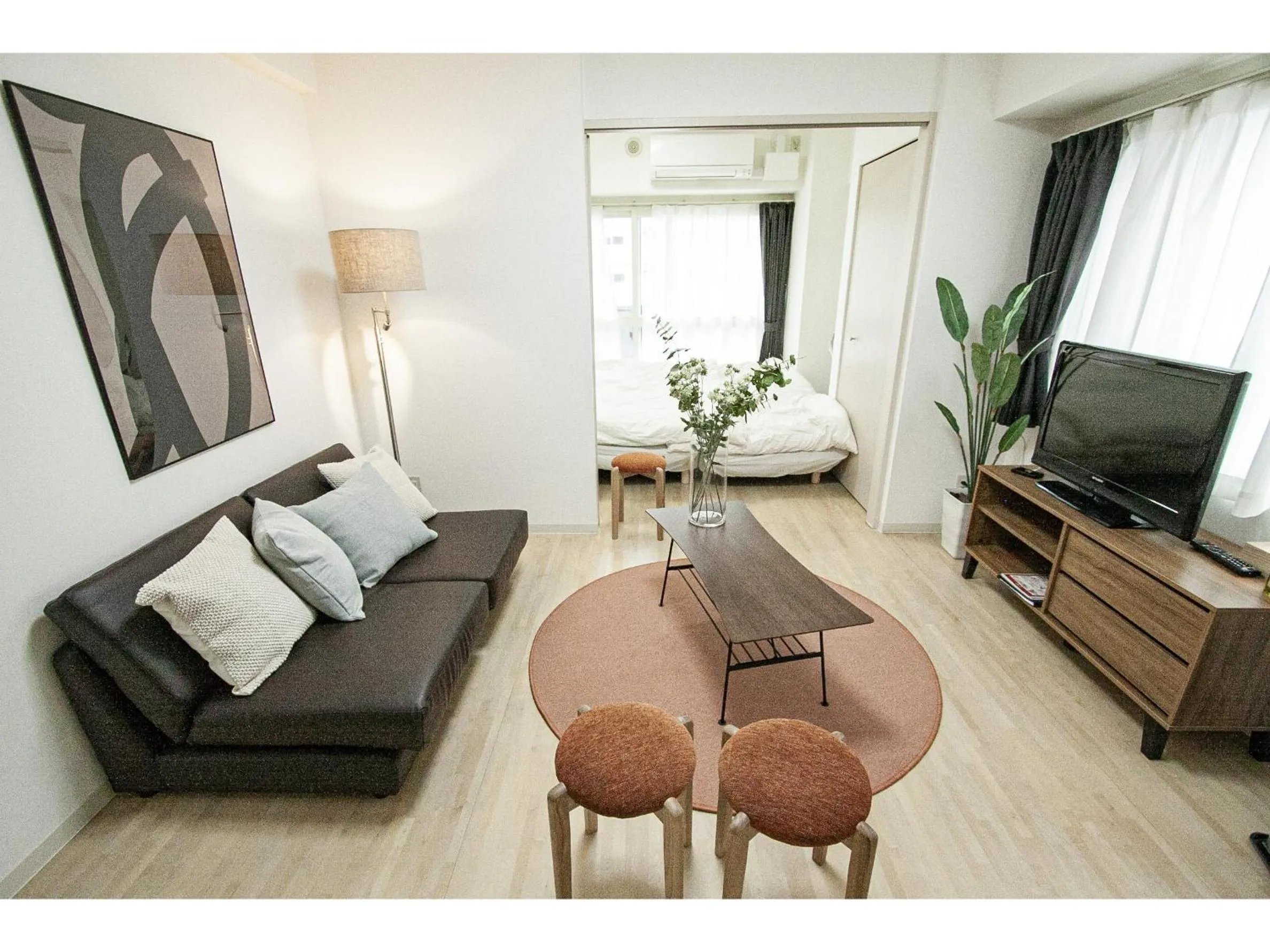 Living room in SAPPORO HILLS