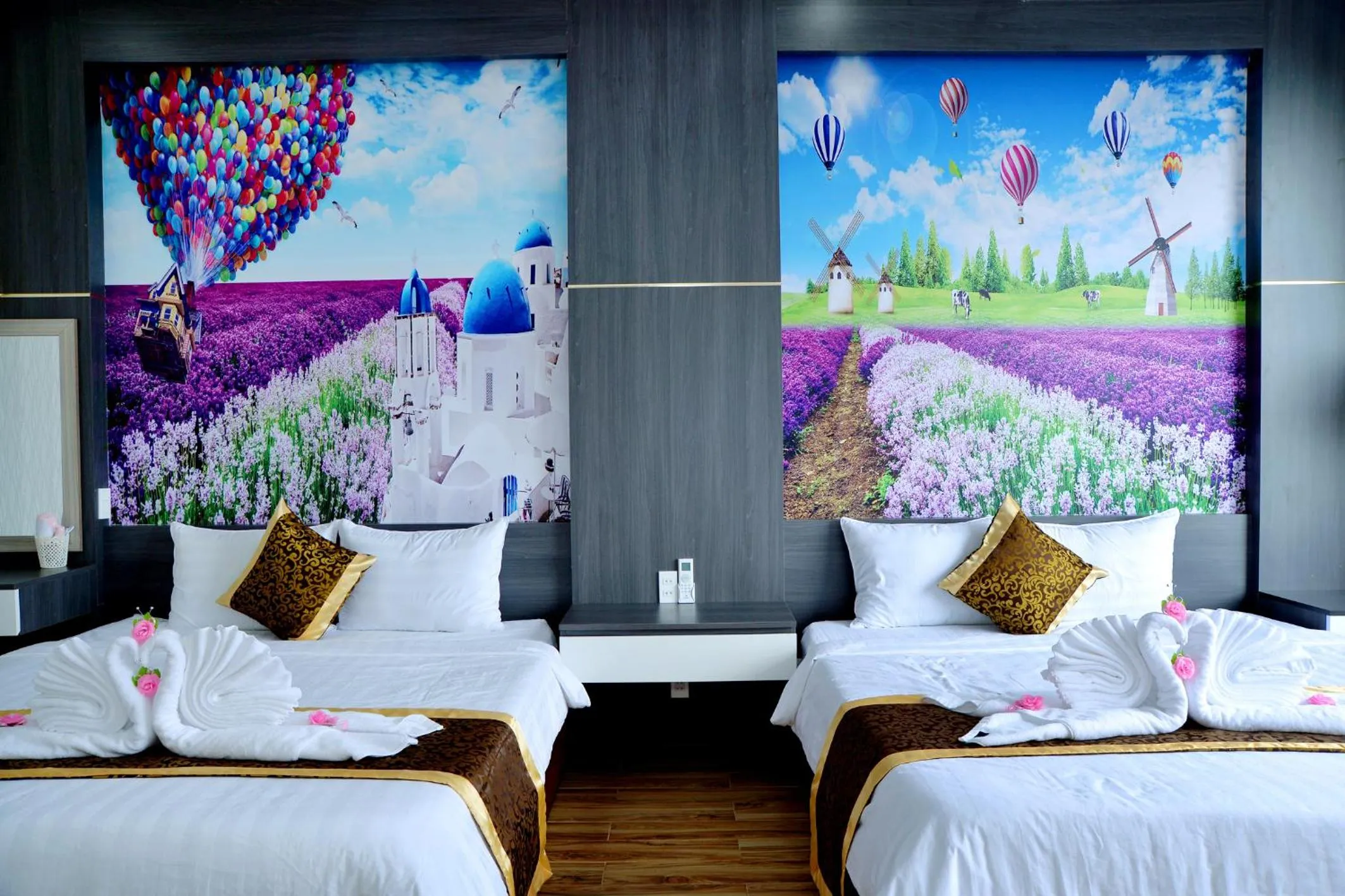 Bed in Buon Ma Thuot Hotel