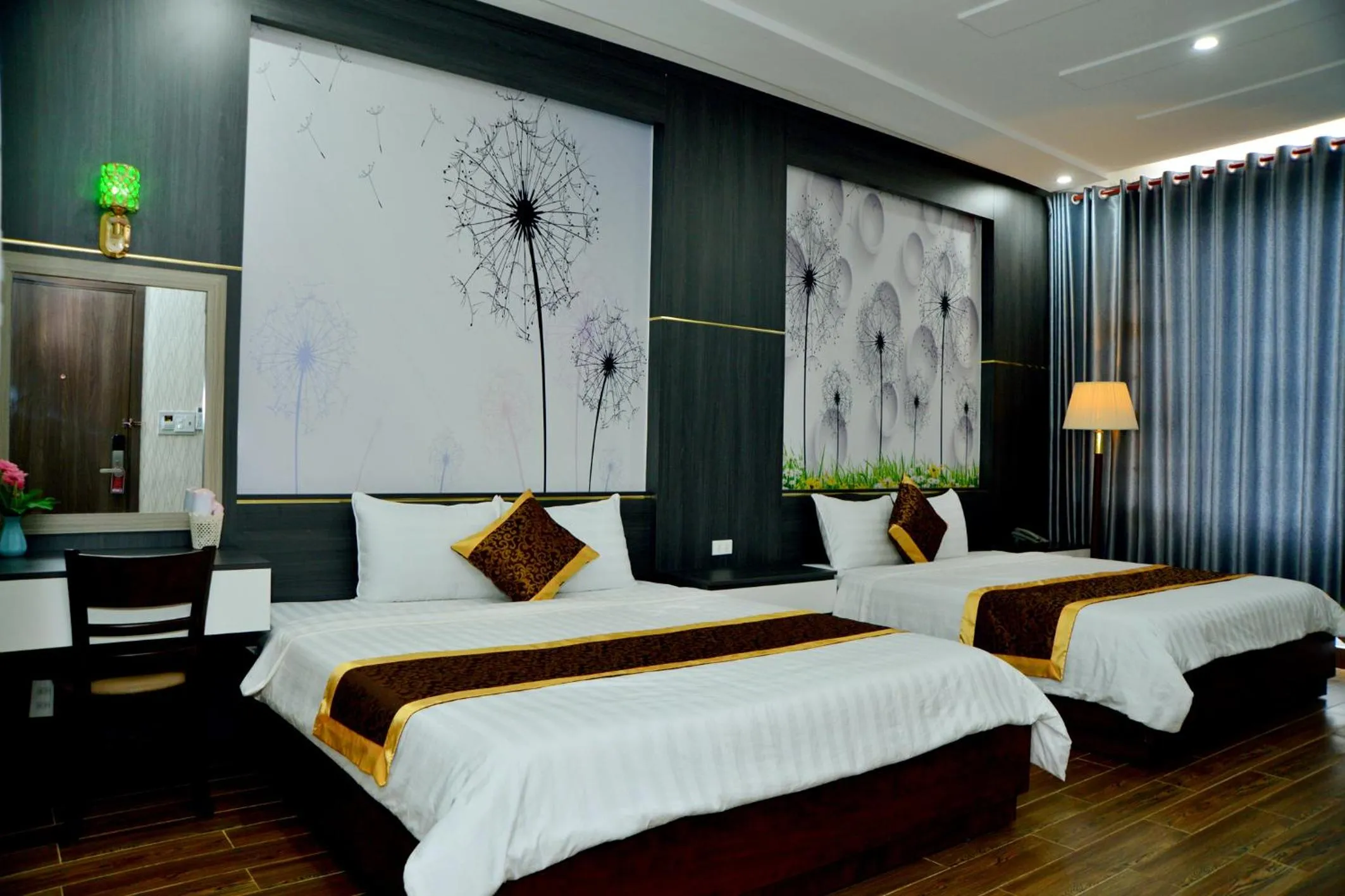 Bed in Buon Ma Thuot Hotel