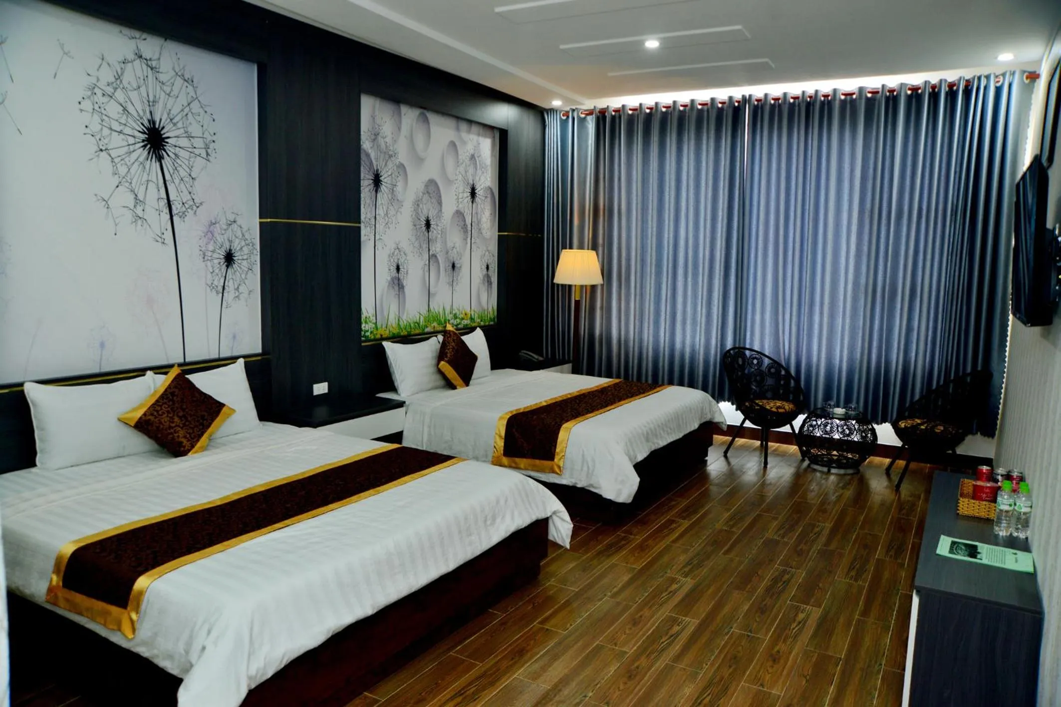 Bed in Buon Ma Thuot Hotel