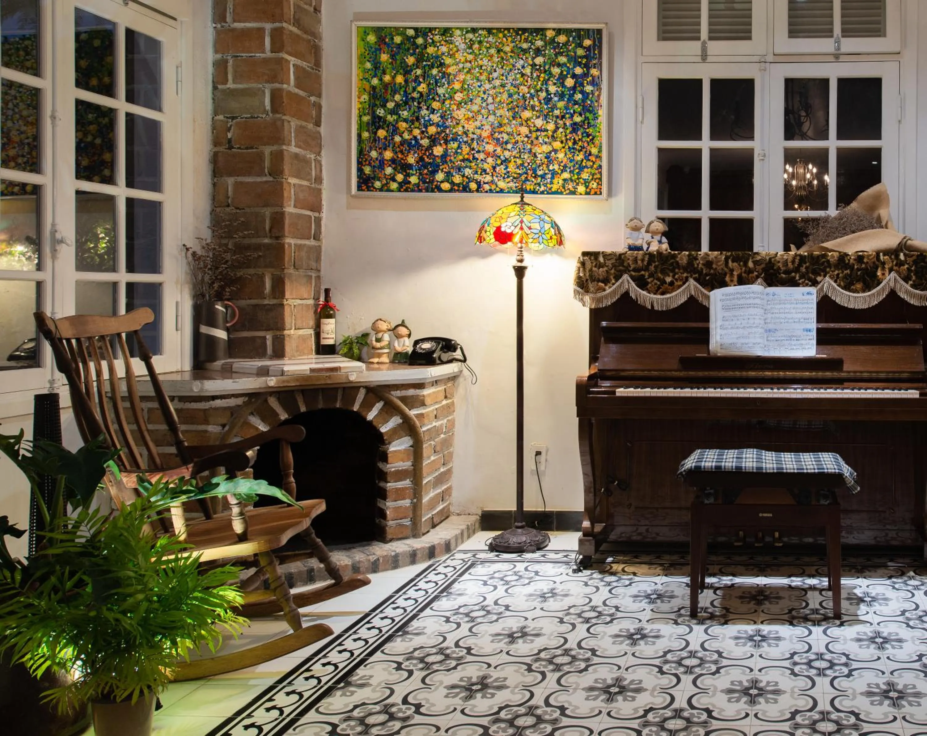 Living room in Le Soleil Boutique Hotel