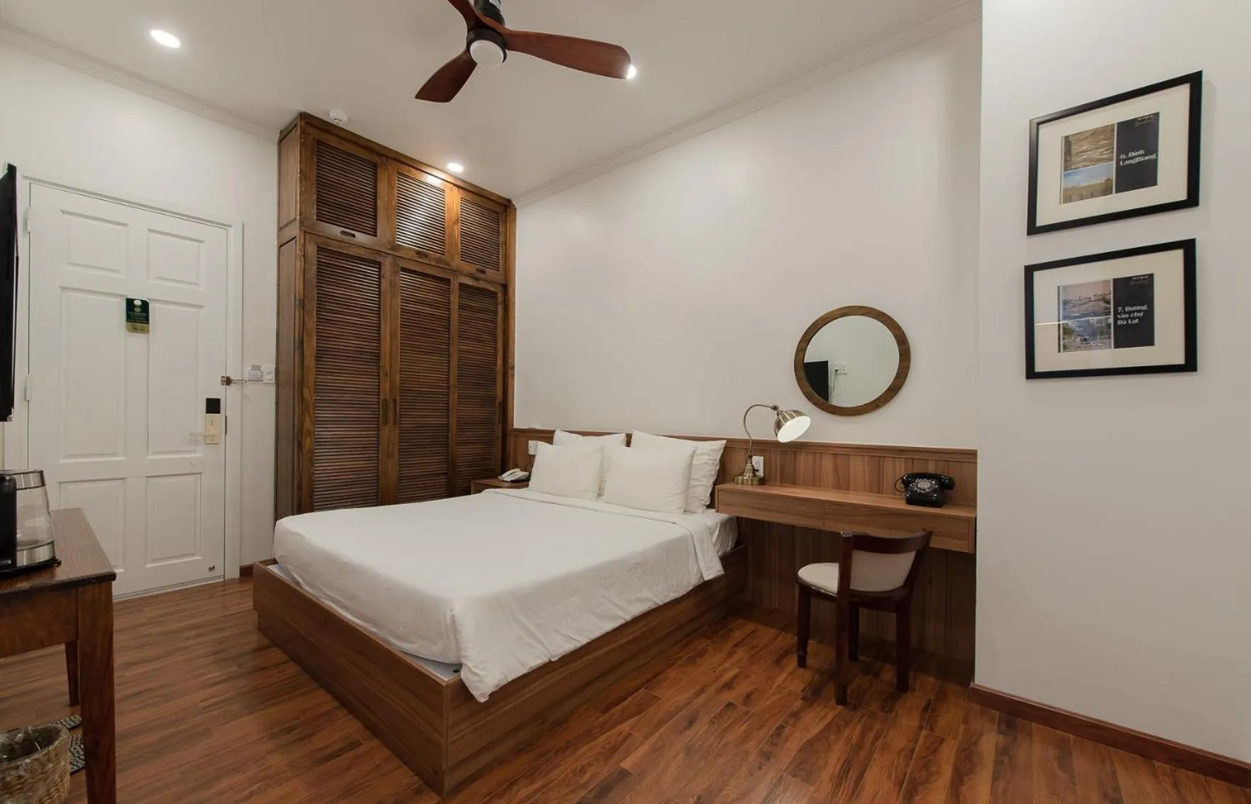 Bed in Le Soleil Boutique Hotel