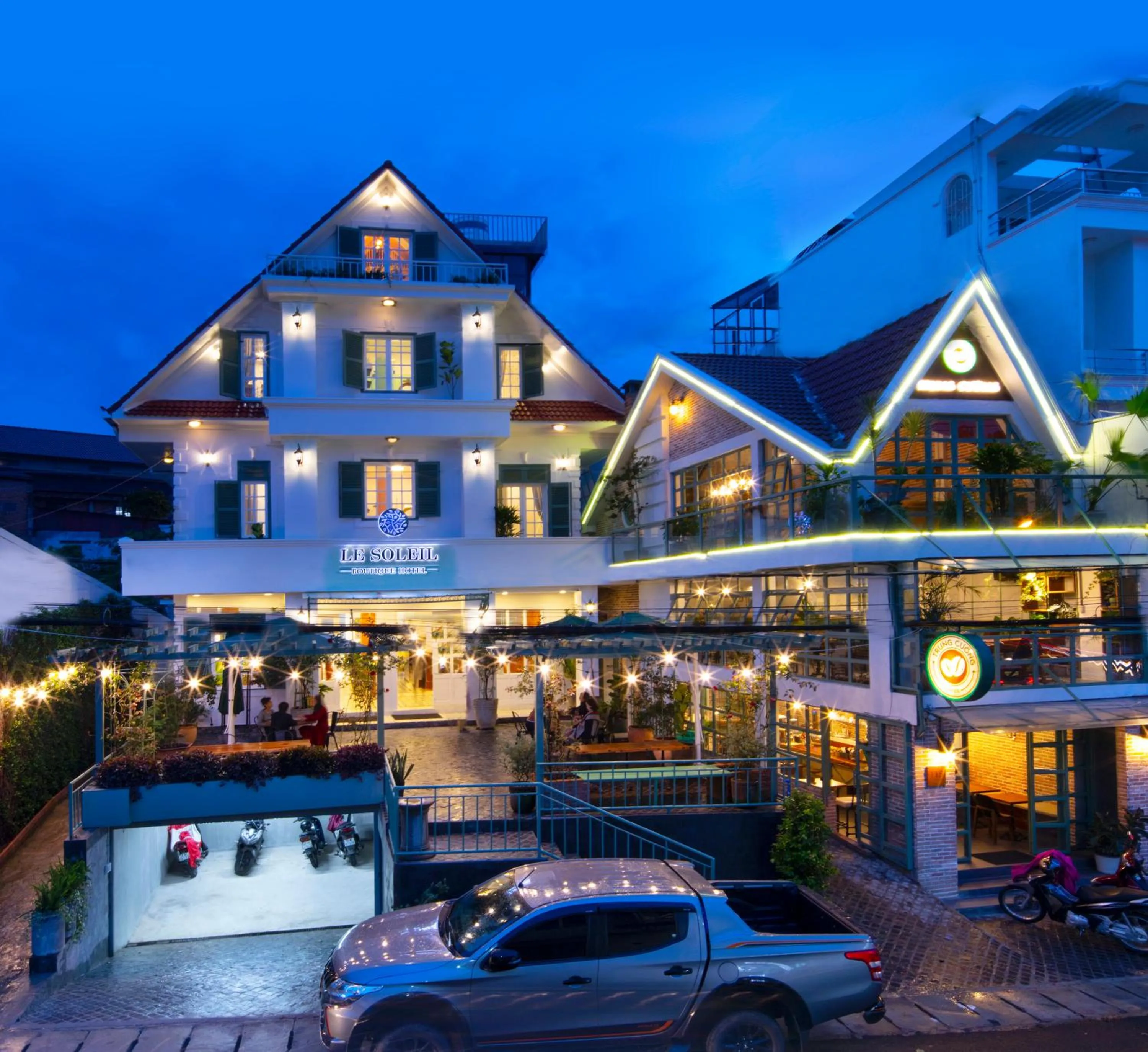 Property building in Le Soleil Boutique Hotel