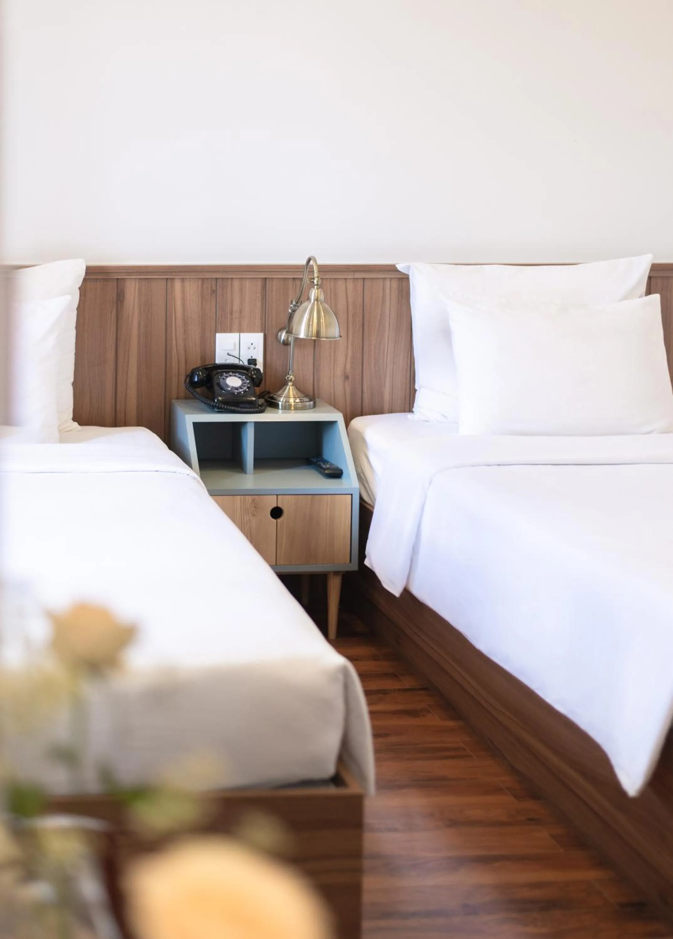 Bed in Le Soleil Boutique Hotel