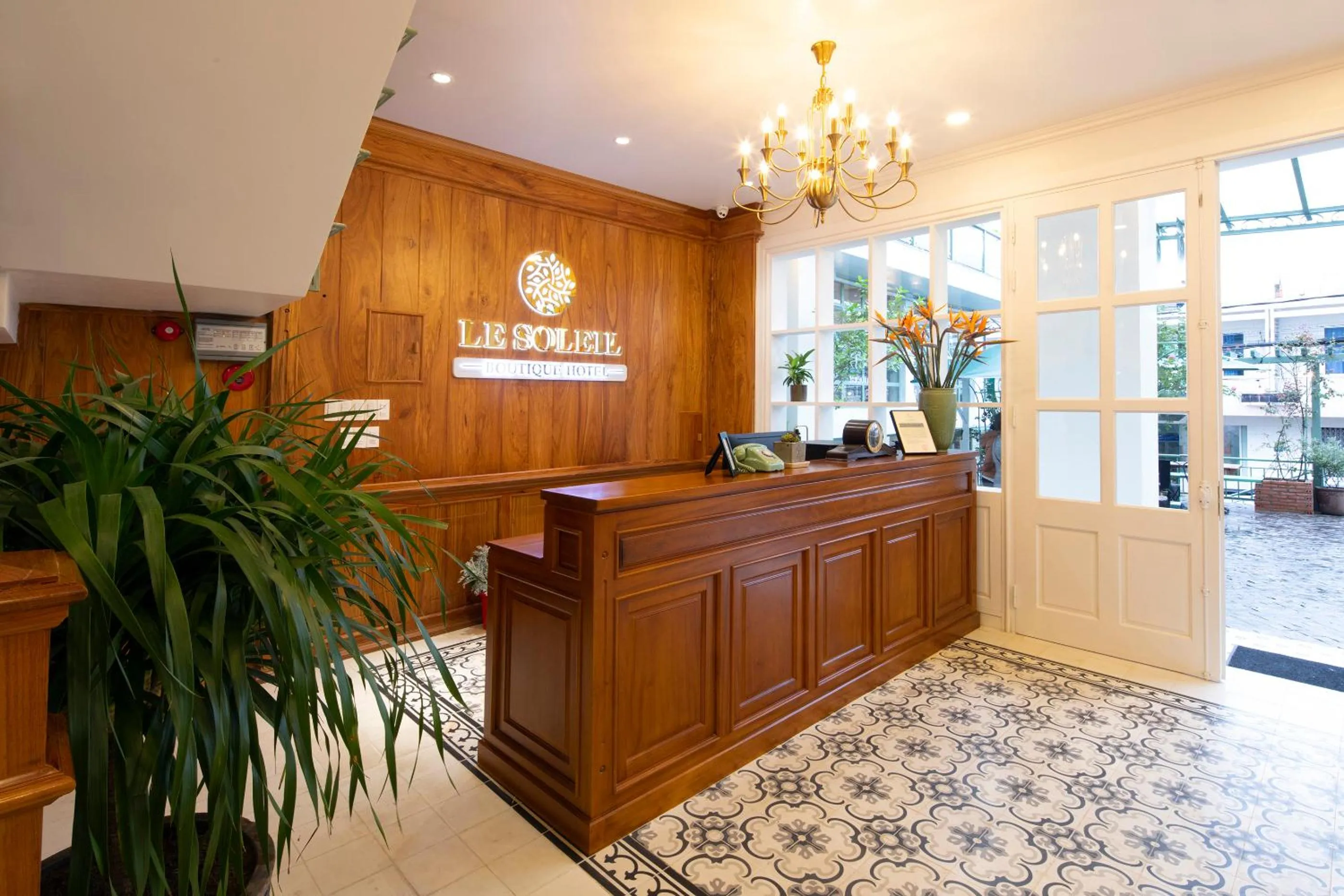 Property logo or sign in Le Soleil Boutique Hotel