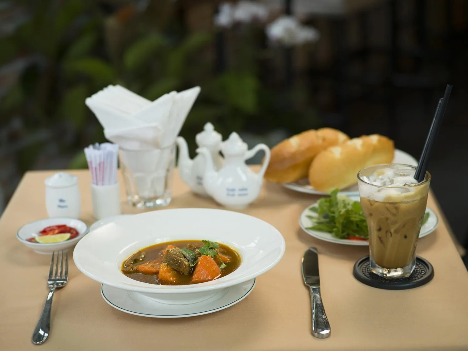 Breakfast in Le Soleil Boutique Hotel