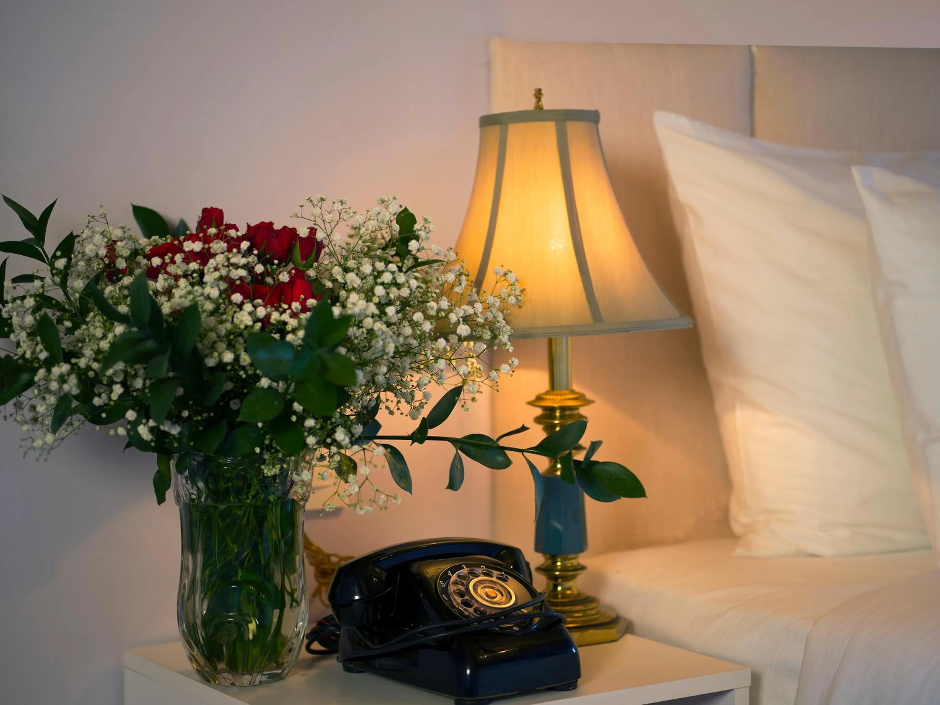 Bed in Le Soleil Boutique Hotel