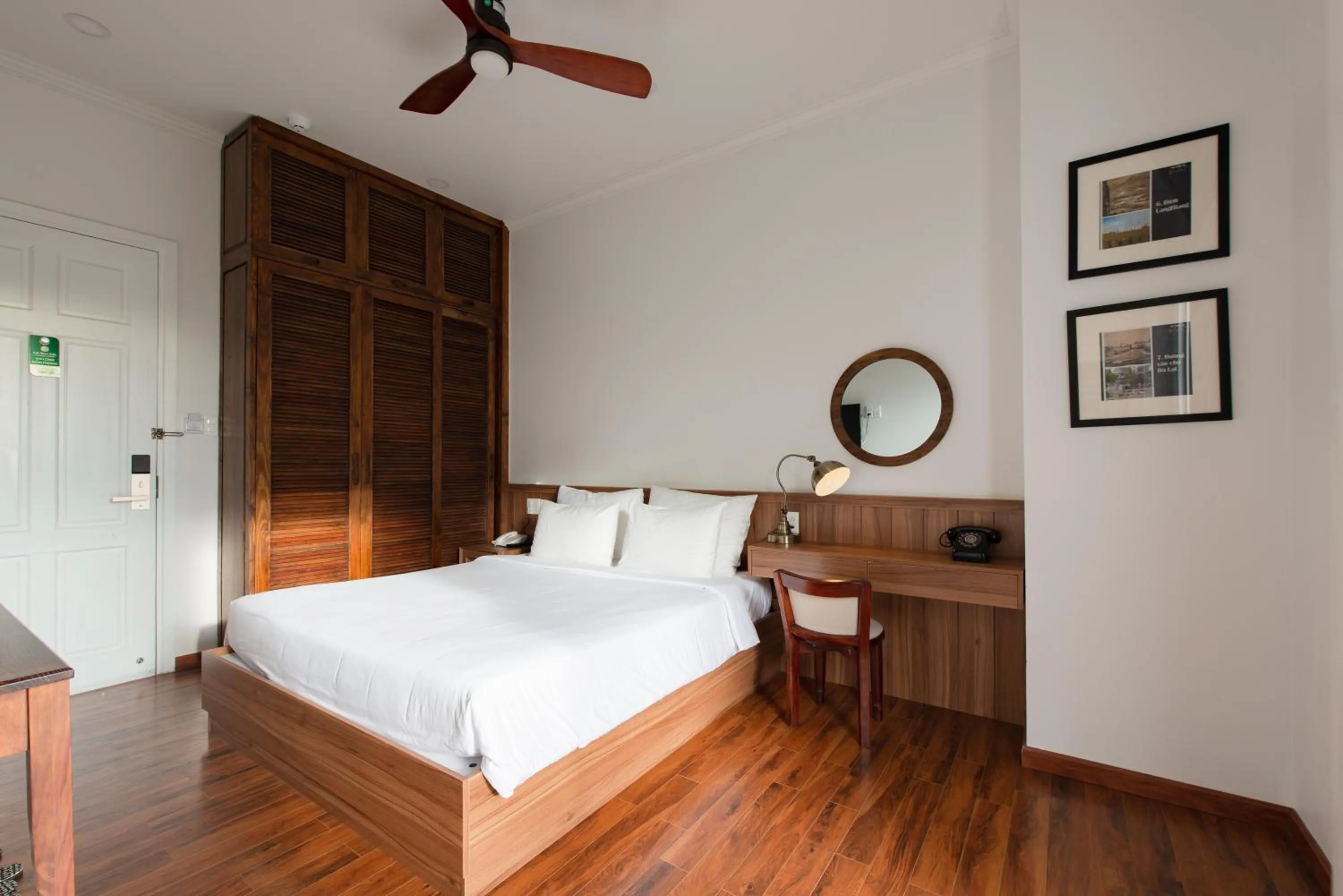 Bed in Le Soleil Boutique Hotel