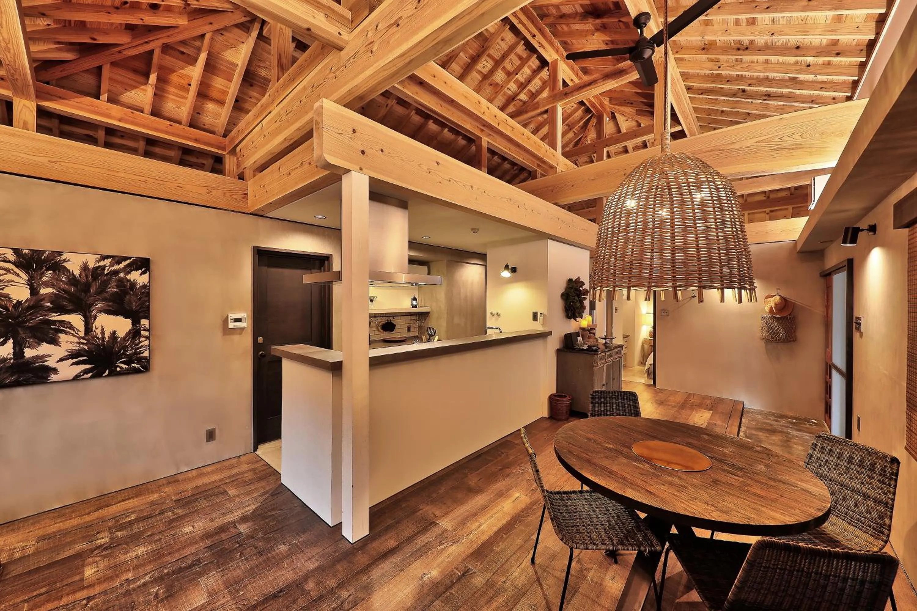 Living room in ADAN RESORT HANALI village sesokojima