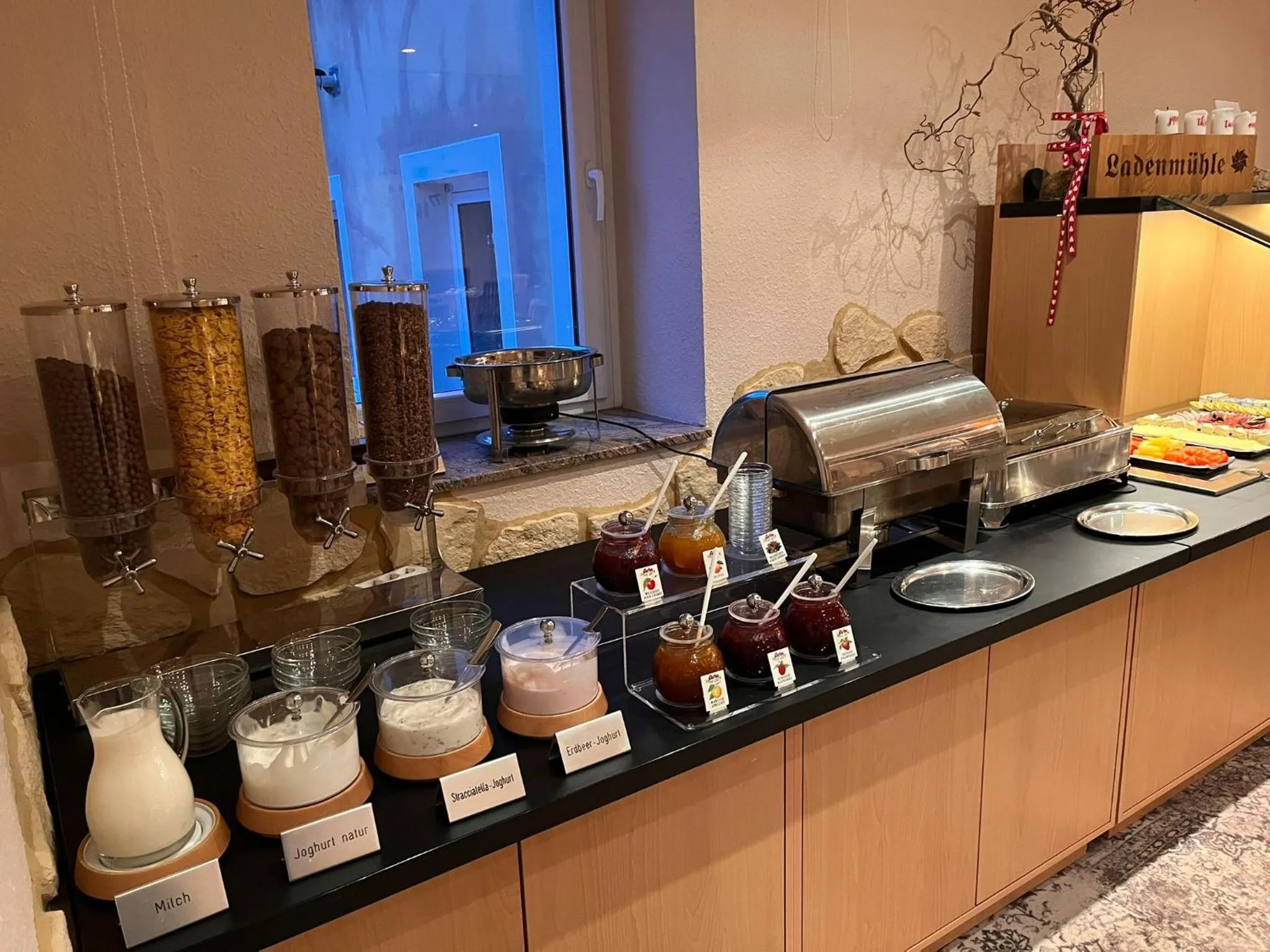 Breakfast in Hotel Ladenmühle