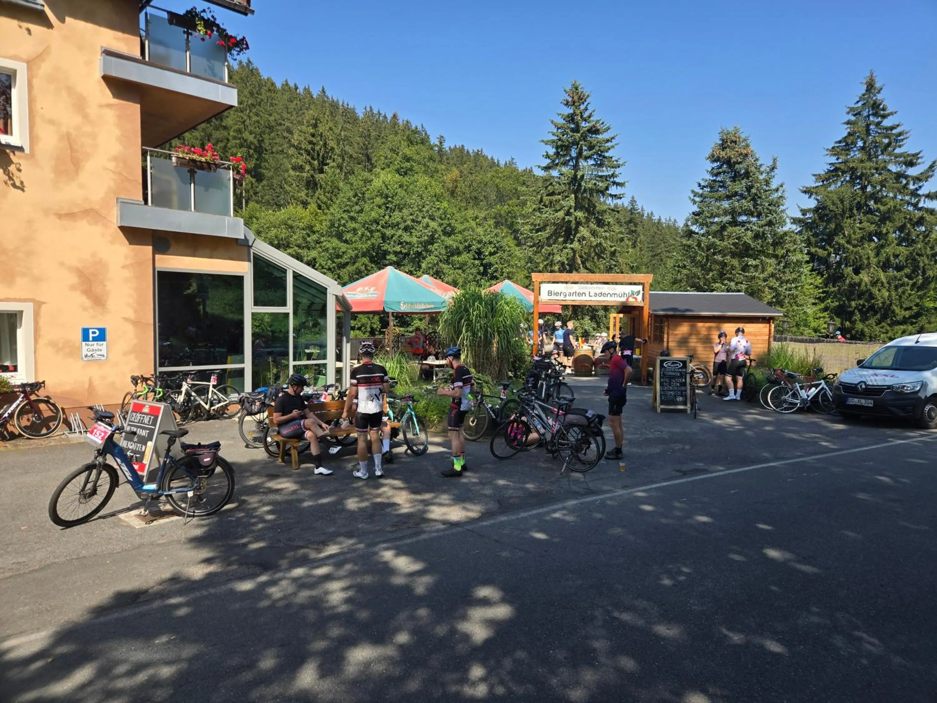 Property building in Hotel Ladenmühle