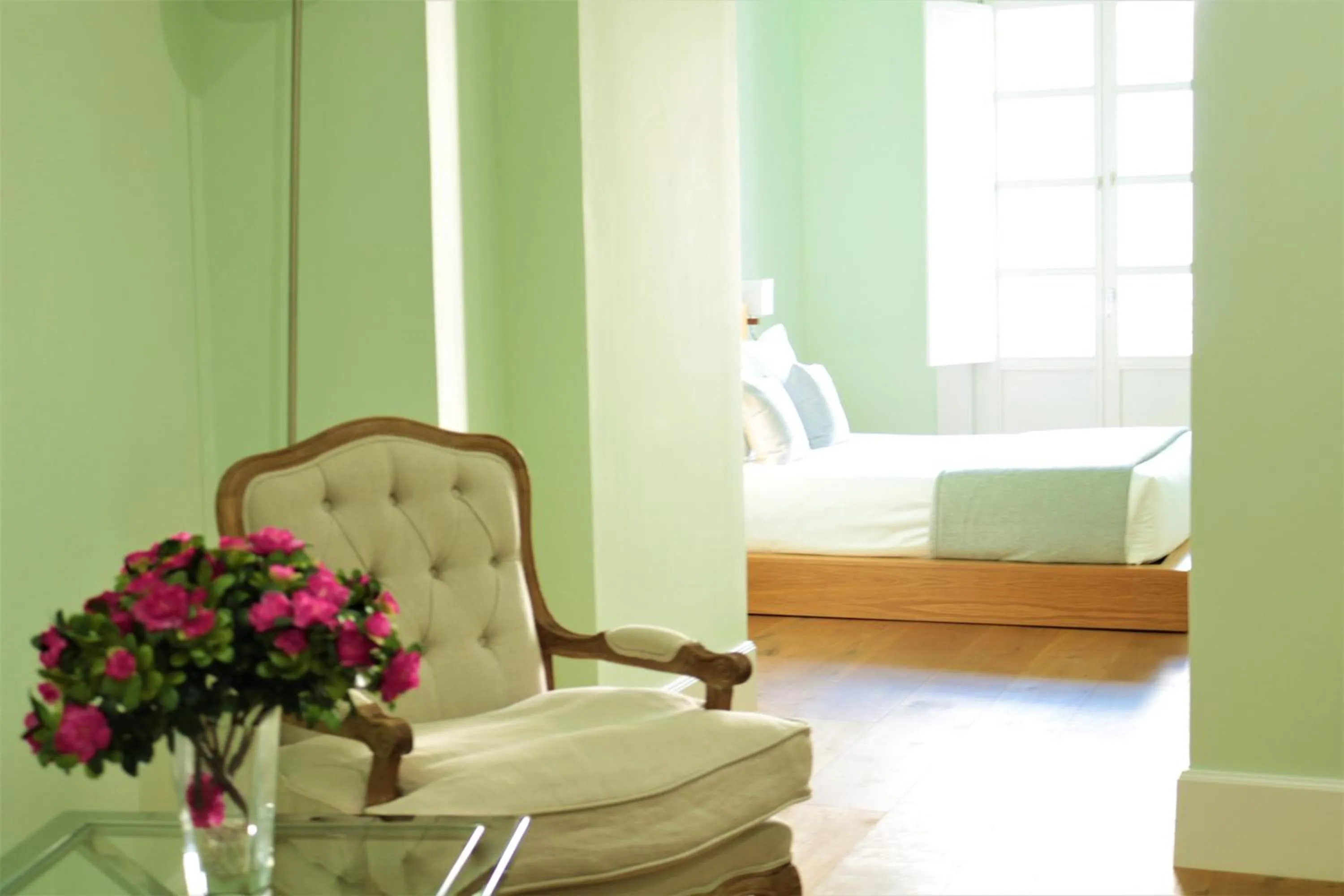 Bed in Hotel Boutique Palacio Corredera