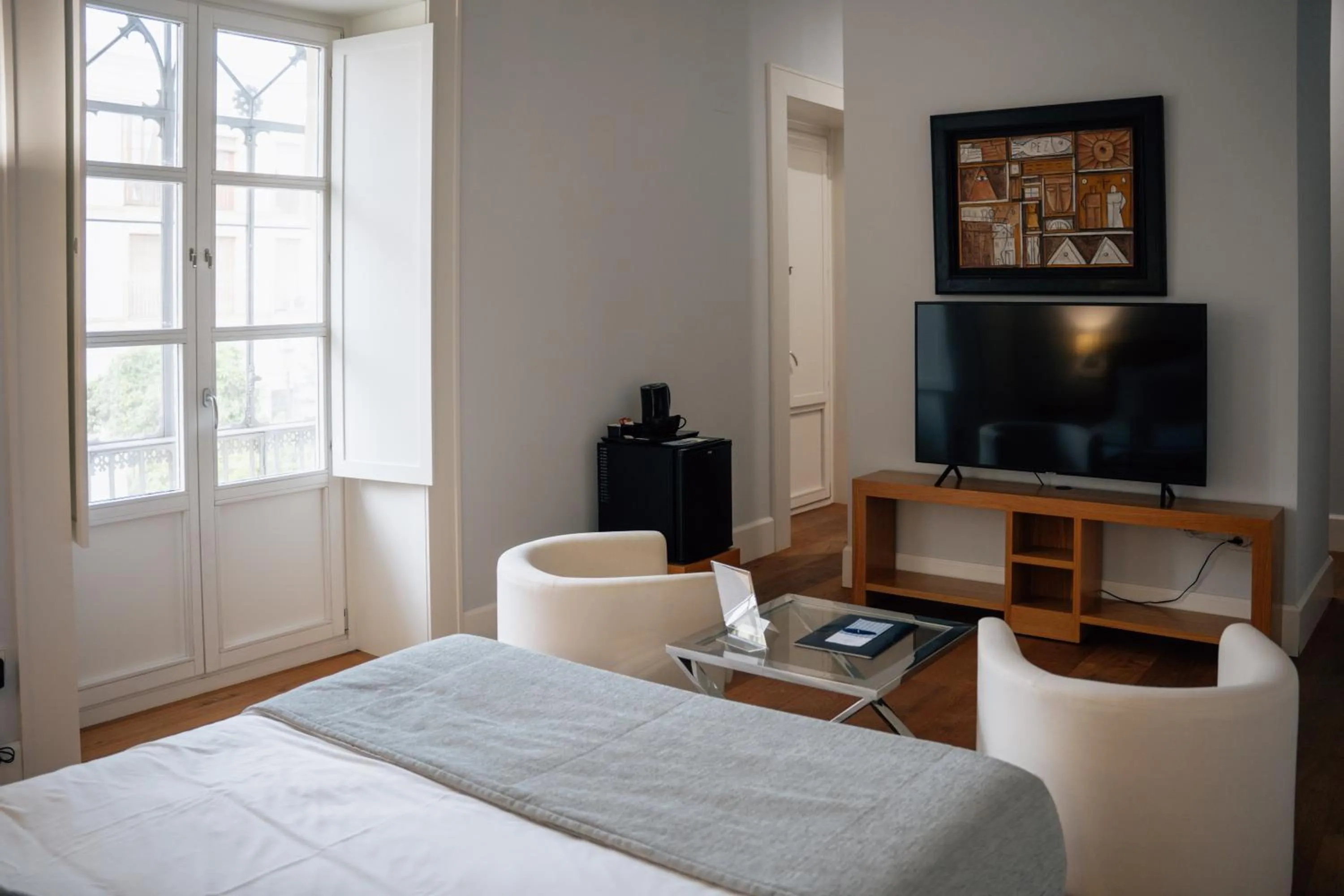 TV and multimedia, Bed in Hotel Boutique Palacio Corredera