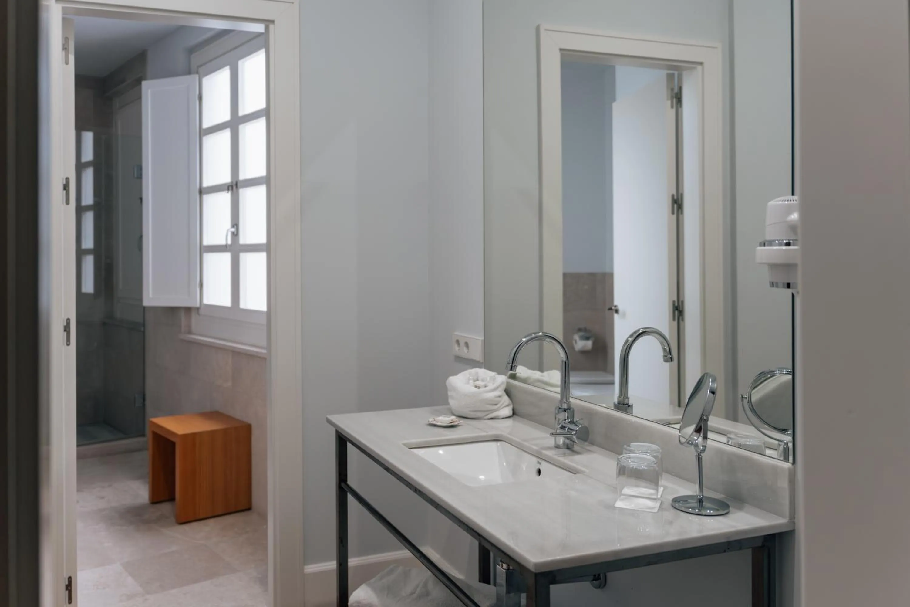 Shower in Hotel Boutique Palacio Corredera