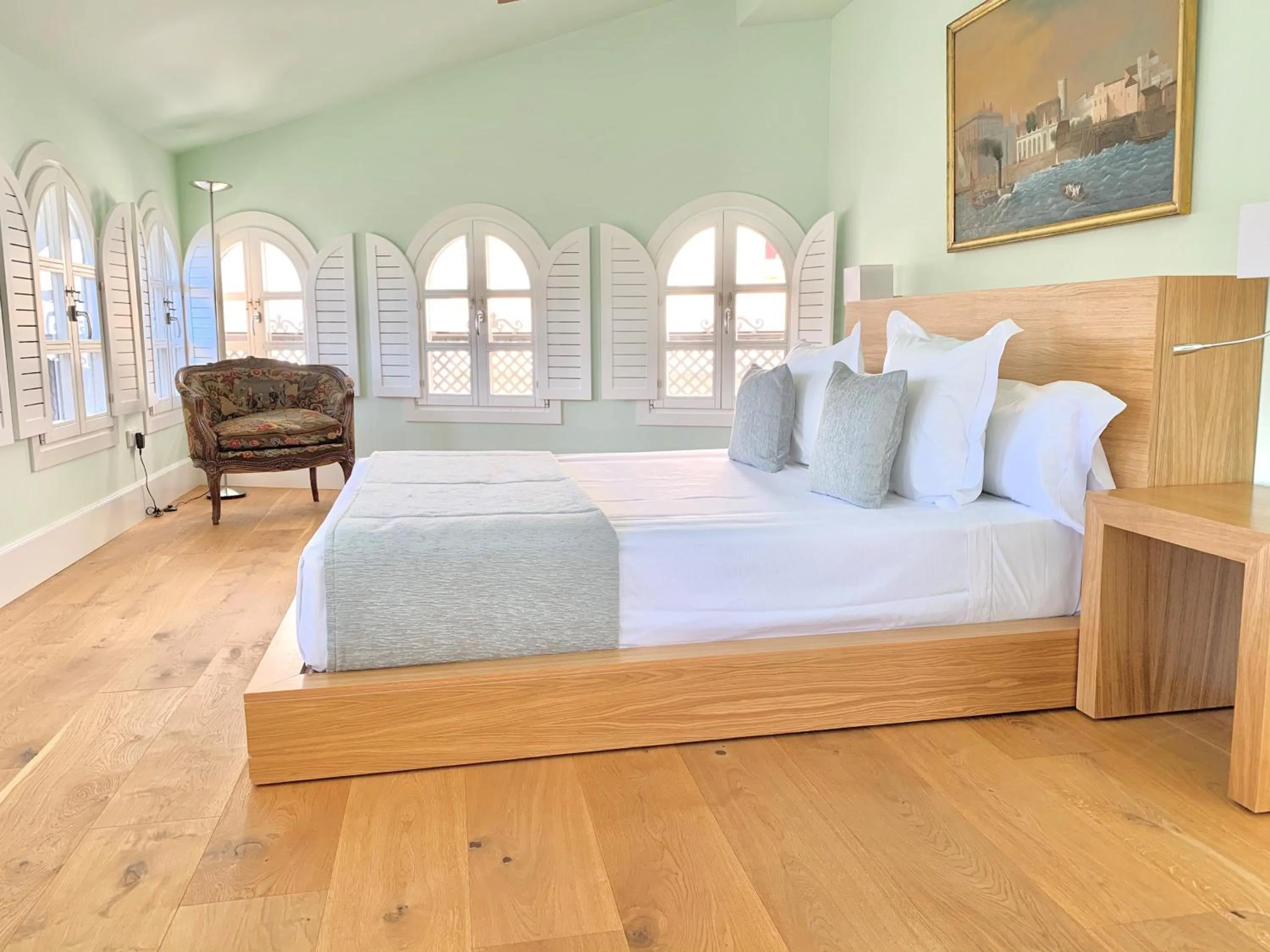 Bed in Hotel Boutique Palacio Corredera