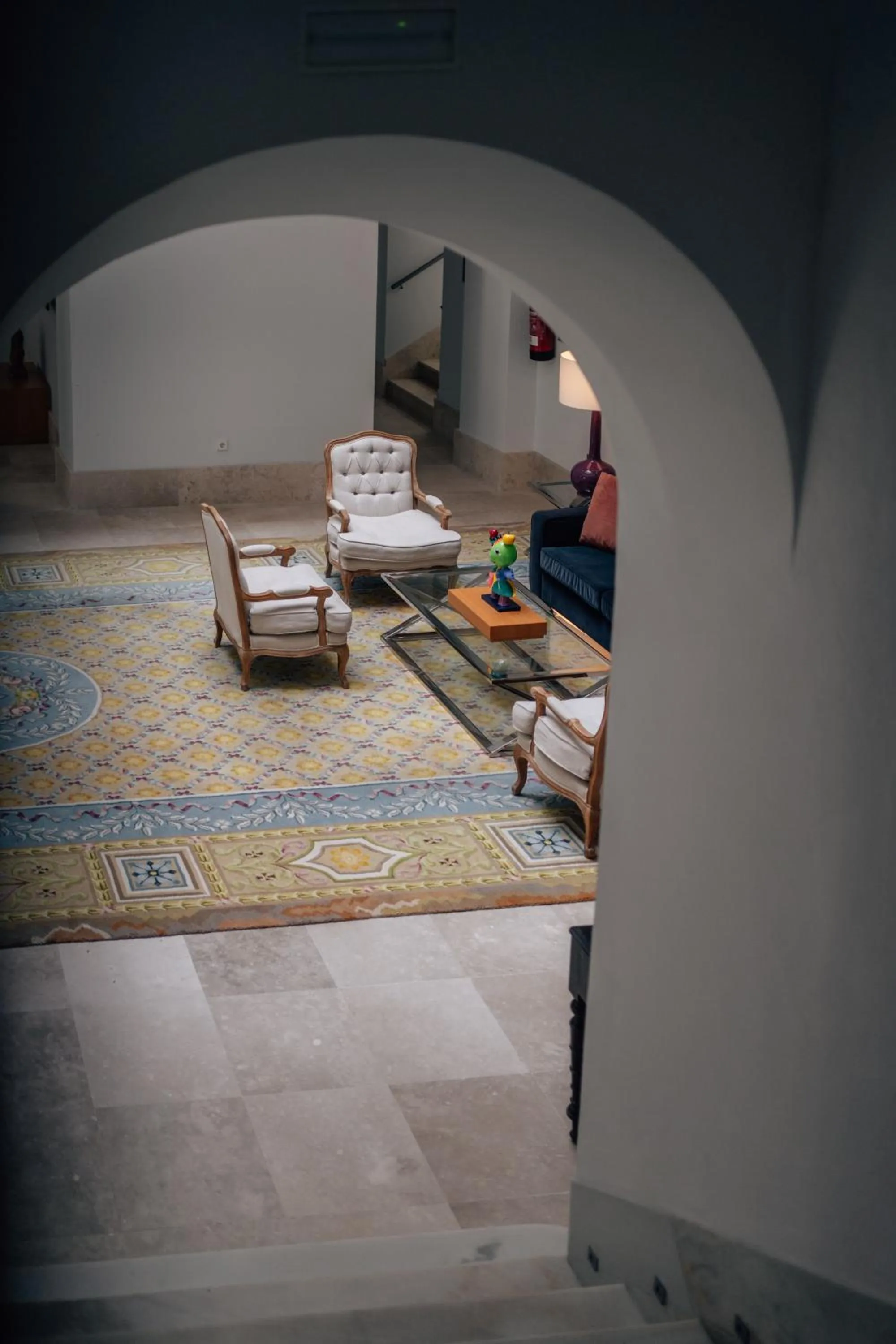 Living room in Hotel Boutique Palacio Corredera