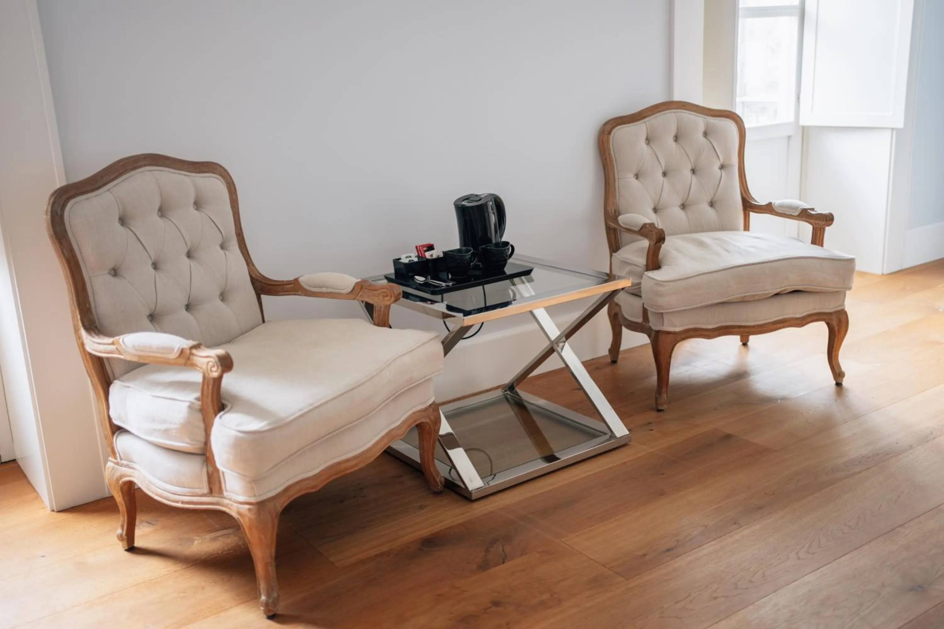 Living room in Hotel Boutique Palacio Corredera