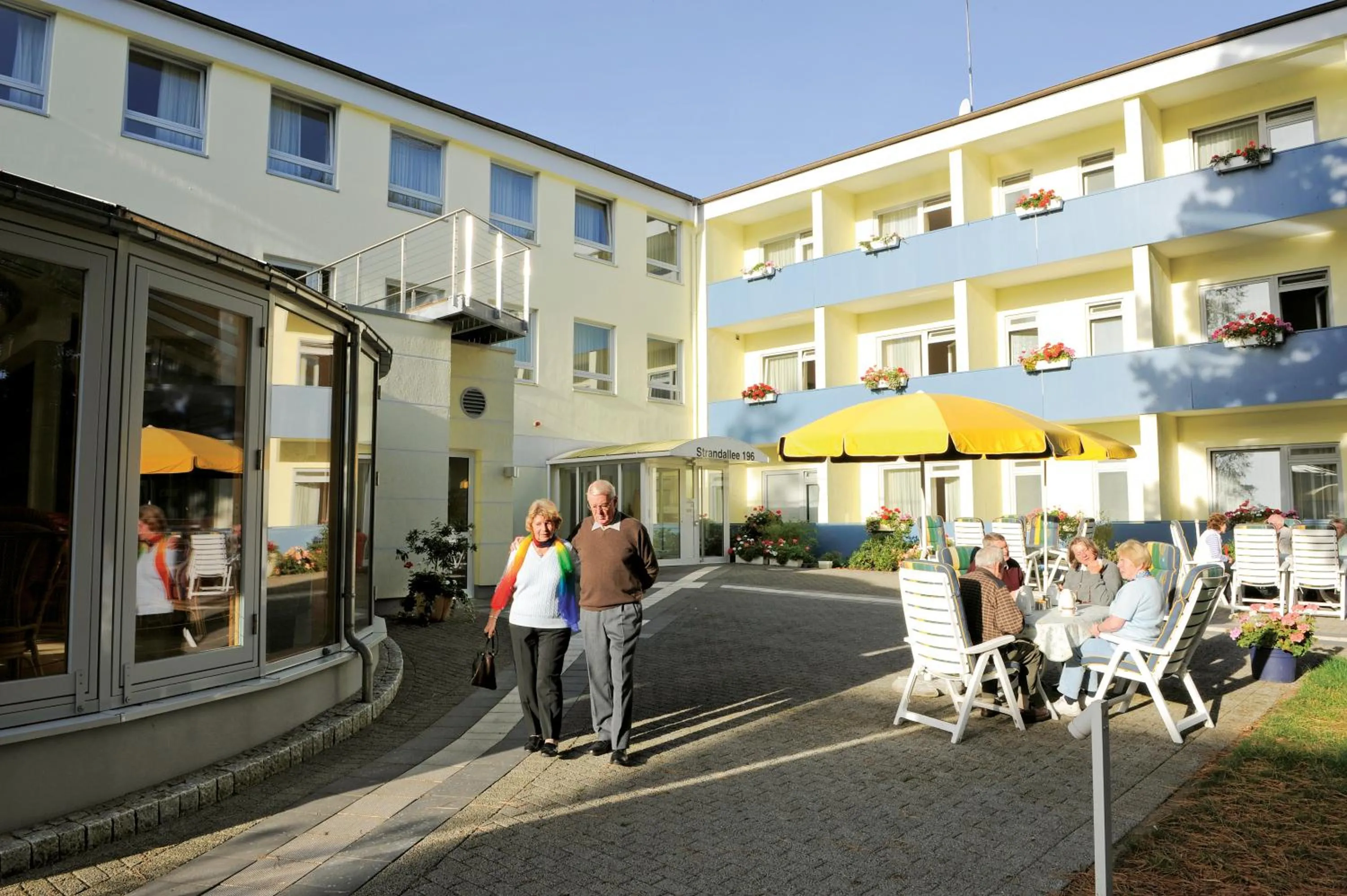 Facade/entrance in Aura Hotel
