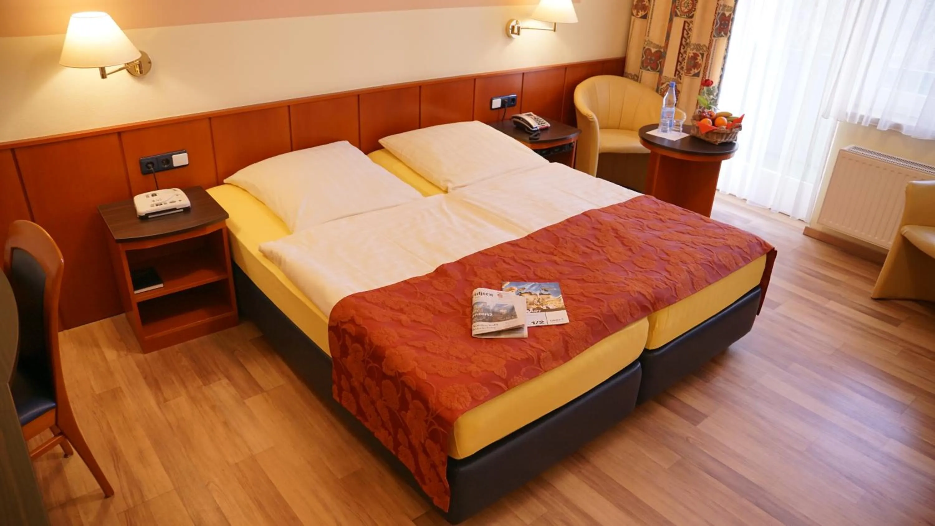 Bed in Aura Hotel