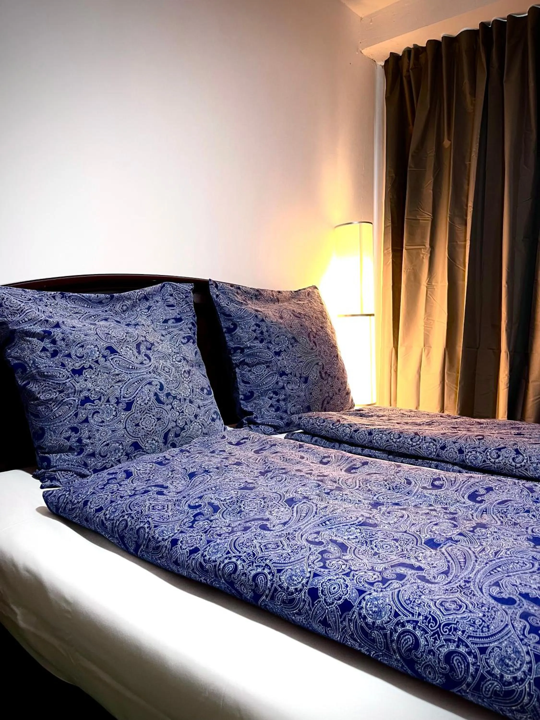 Bed in Hotel Hamburg Inn