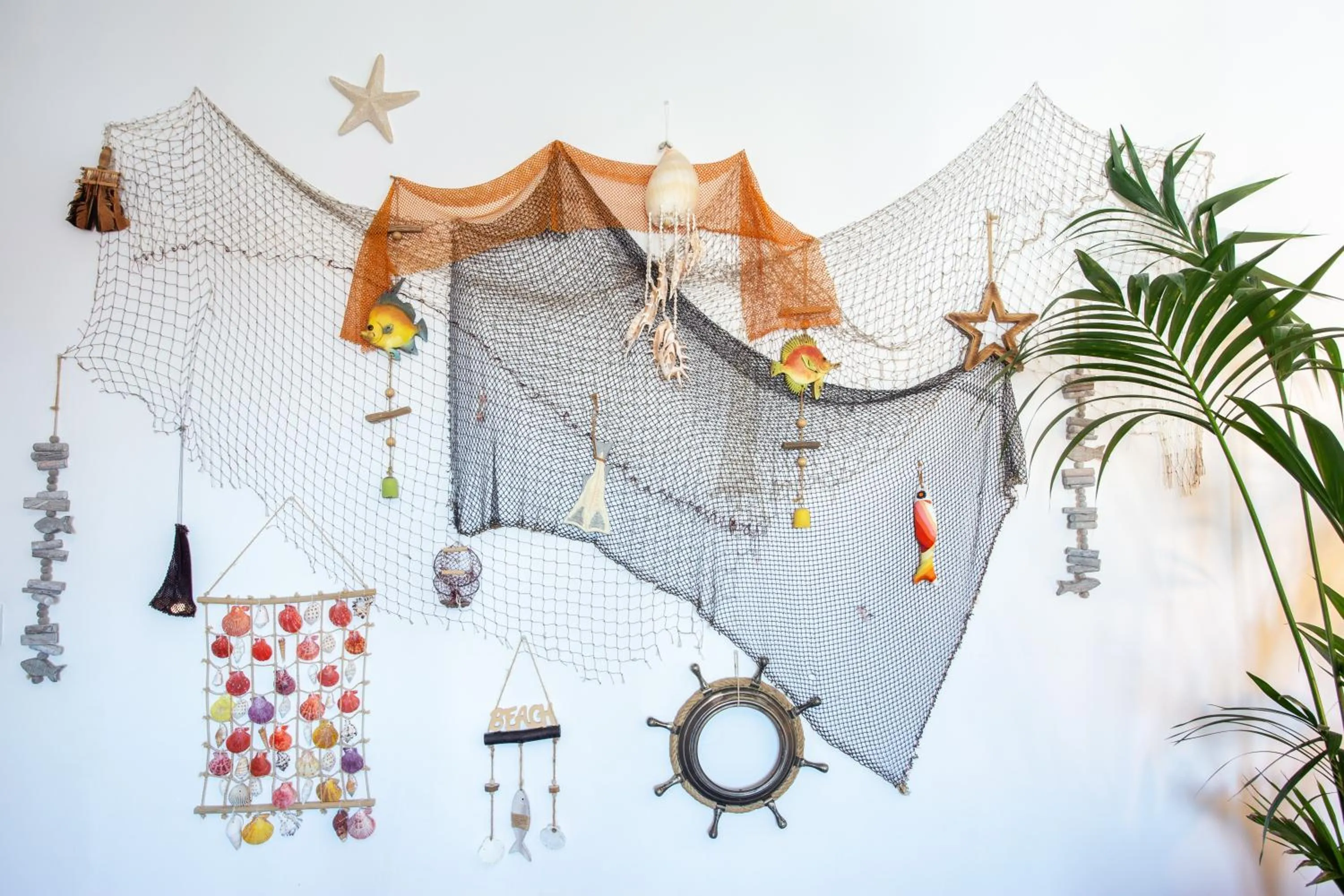 Decorative detail in Dreamers Duplex with Seaview