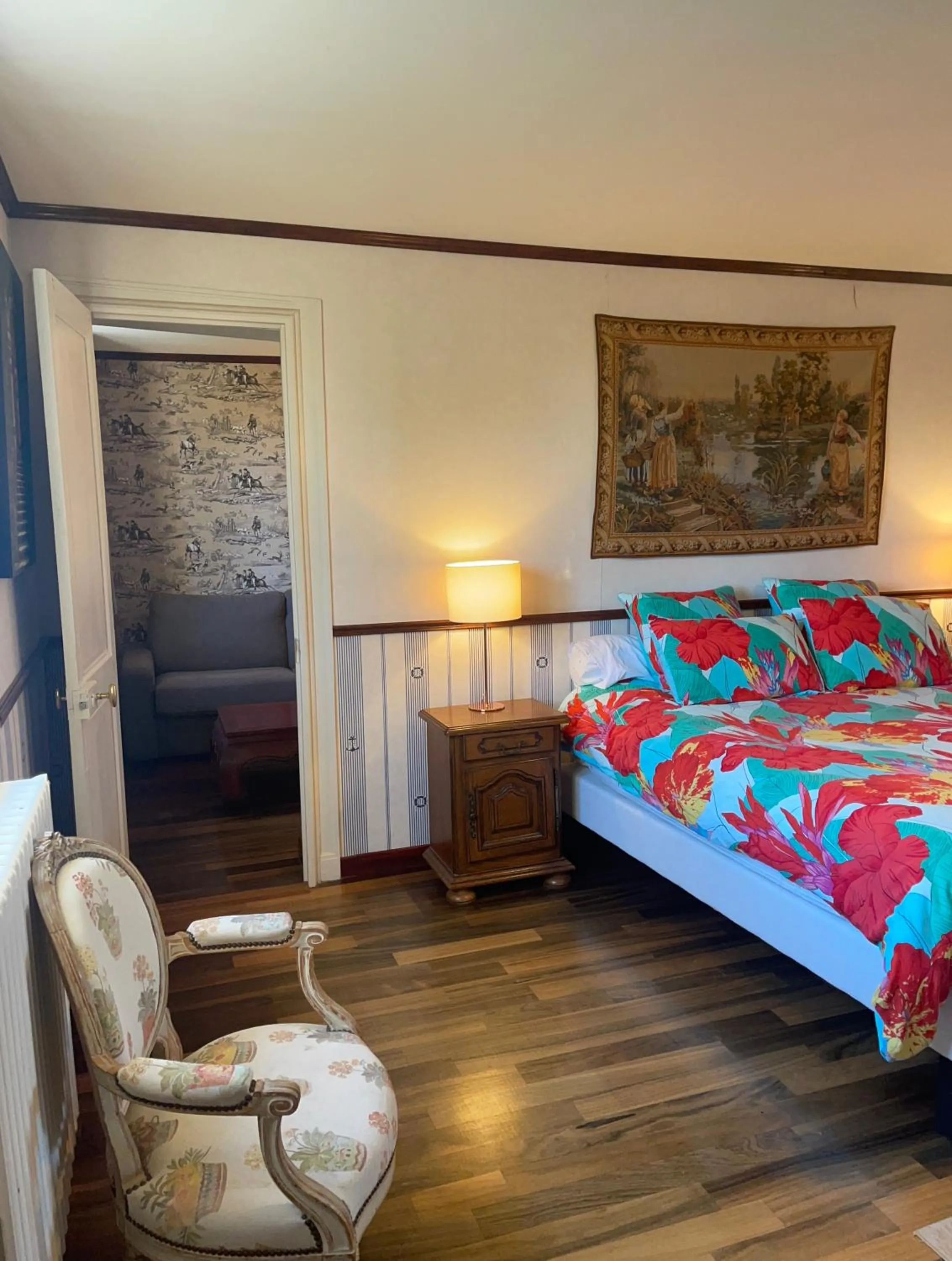 Bedroom, Bed in Château du Boulay Morin